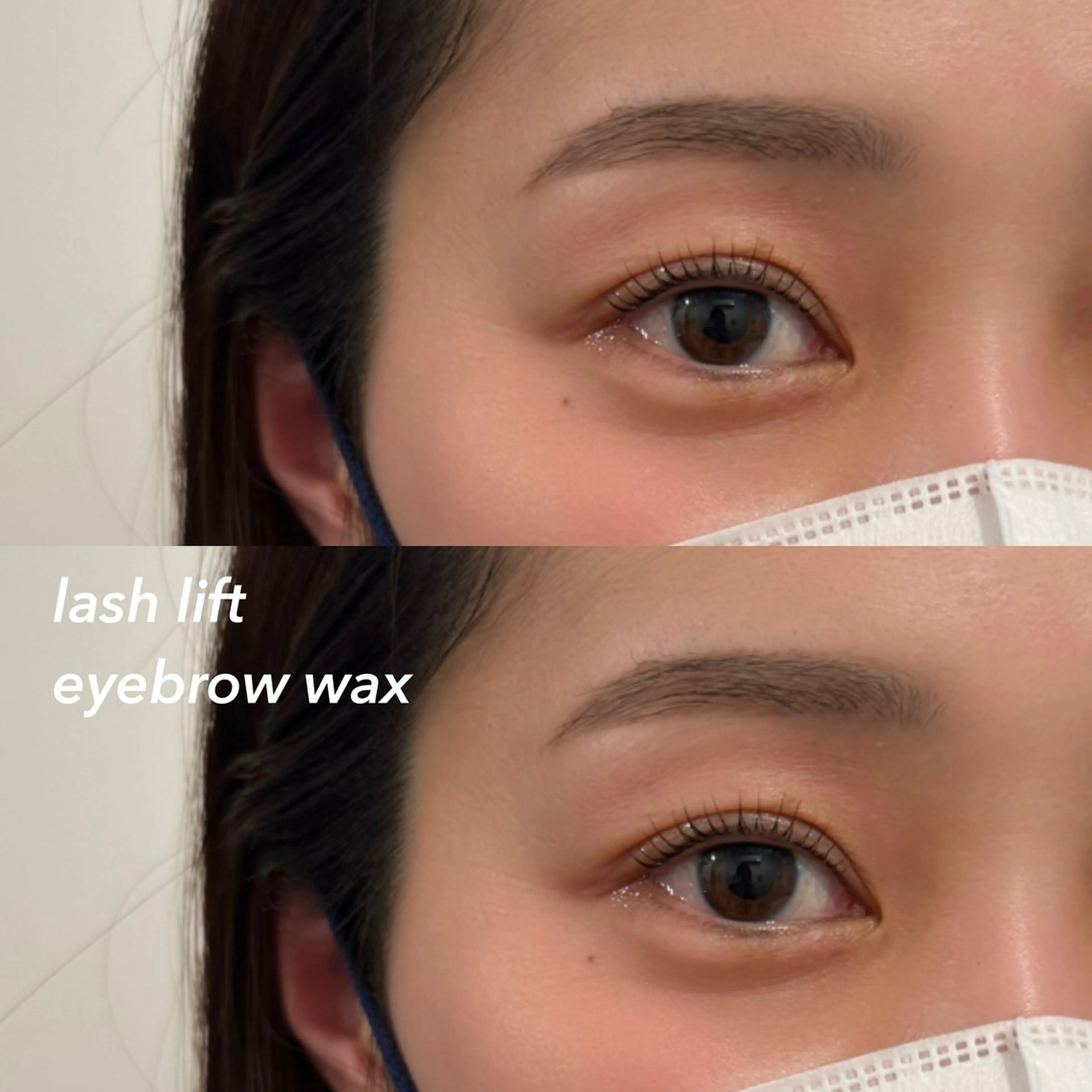 【 目元完璧はこれ 】まつ毛パーマ+アイブロウWAX 13400→11780の写真