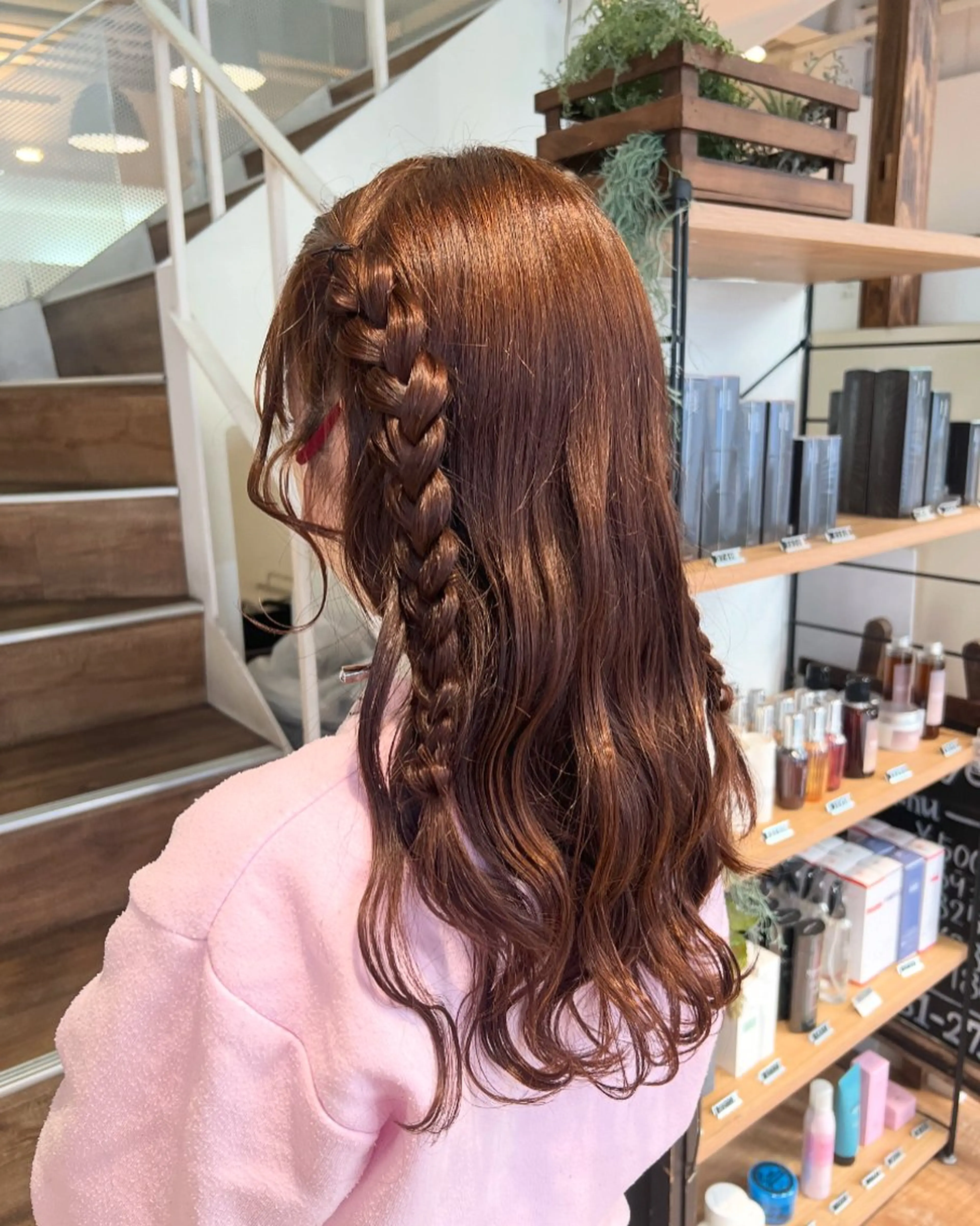 ヘアアレンジ ヘアセット インナーカラー♡ Nanakoのヘアスタイル