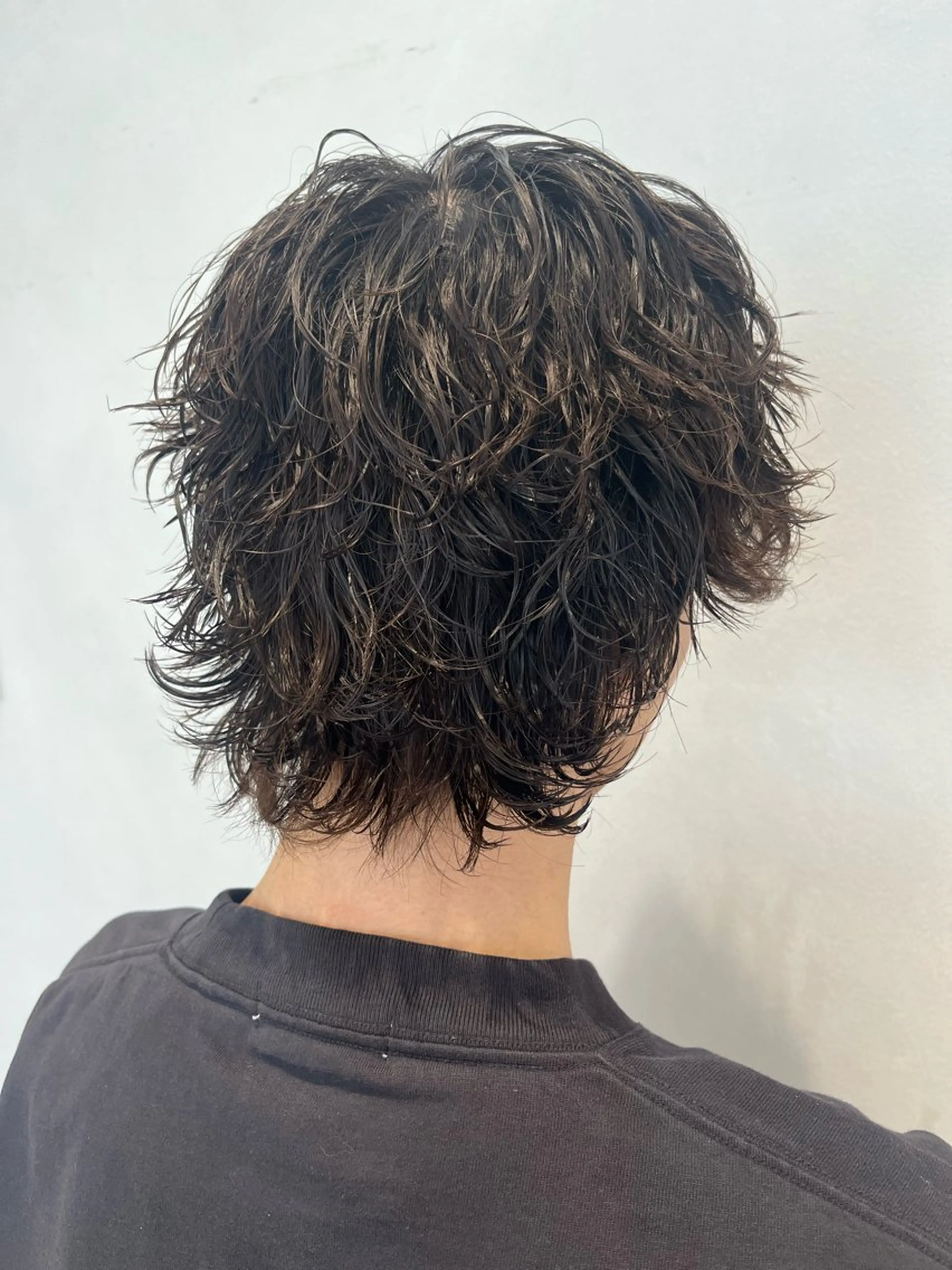 パーマ メンズ カット パーマ 🟦メンズ特化🟦 たかしま　あさひのヘアスタイル