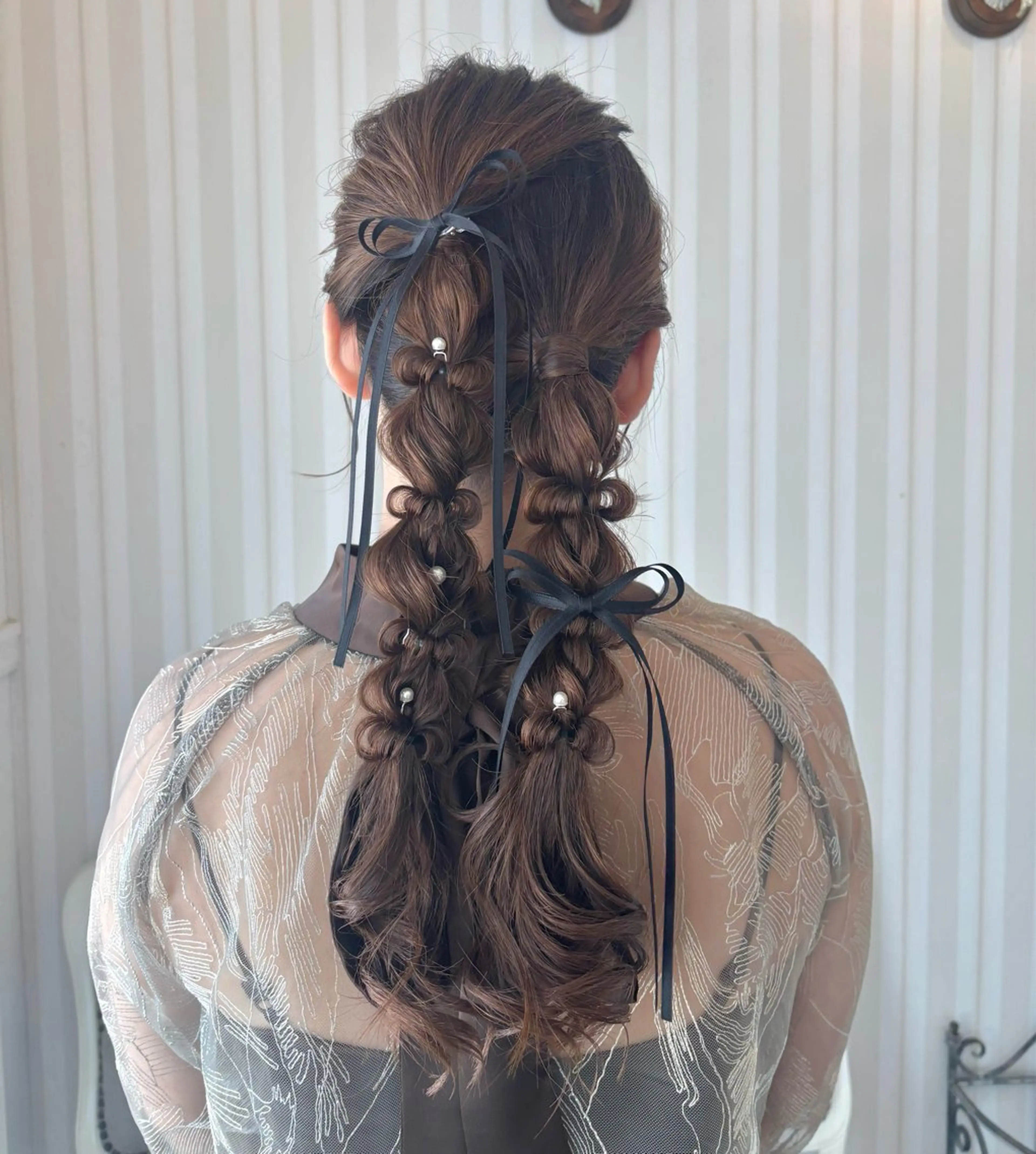 ヘアアレンジ ヘアセット 🎼レイヤー/透明感 カラー/nene♬のヘアスタイル