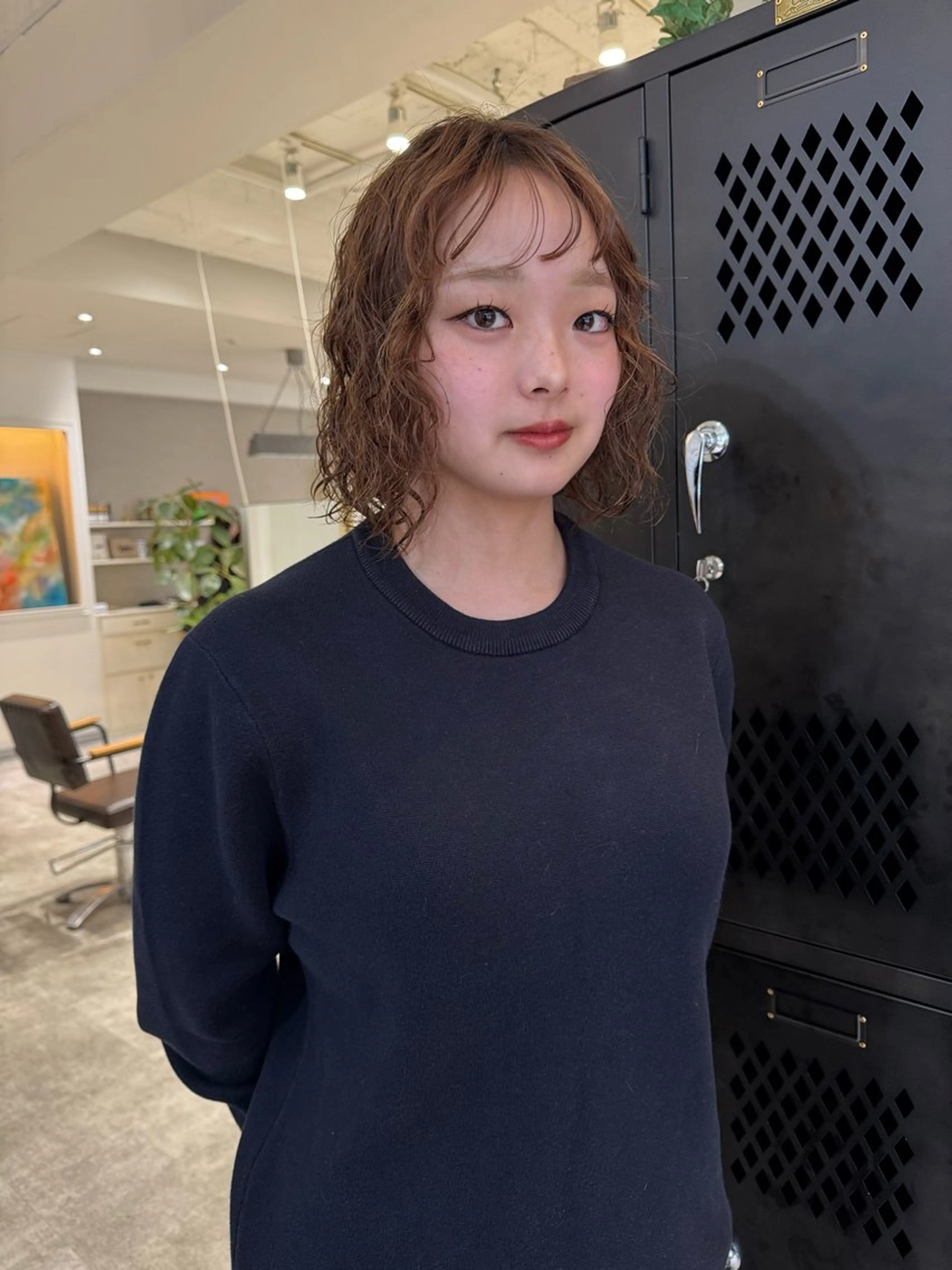 ミディアム パーマ パーマ siki/ボブ パーマ/ayanaのヘアスタイル