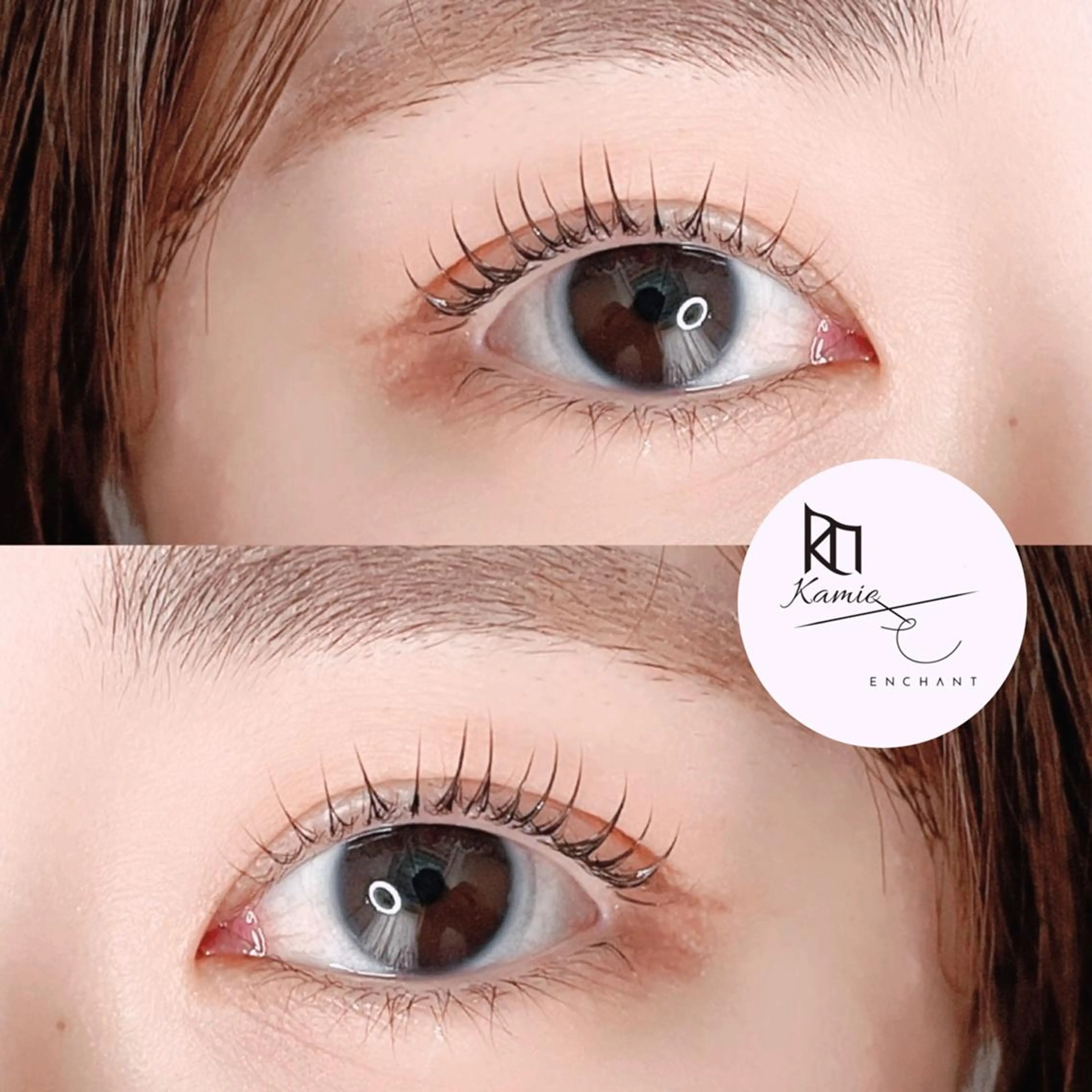 マツエク・マツパ 一重×まつ毛パーマ Kamie eyelashのマツエク・マツパデザイン