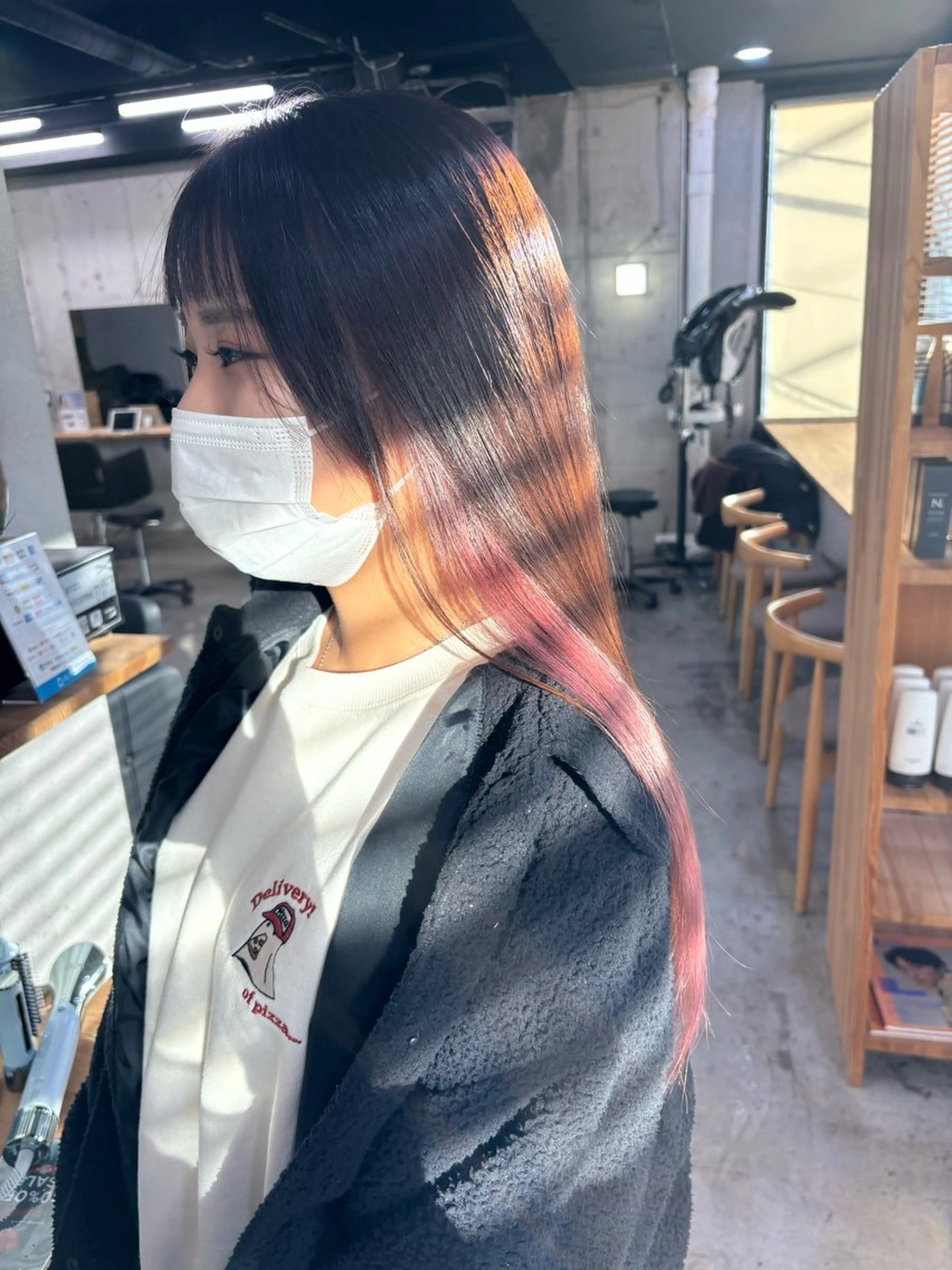 ロング カラー カット ヘアカラー mono / Manatoのヘアスタイル