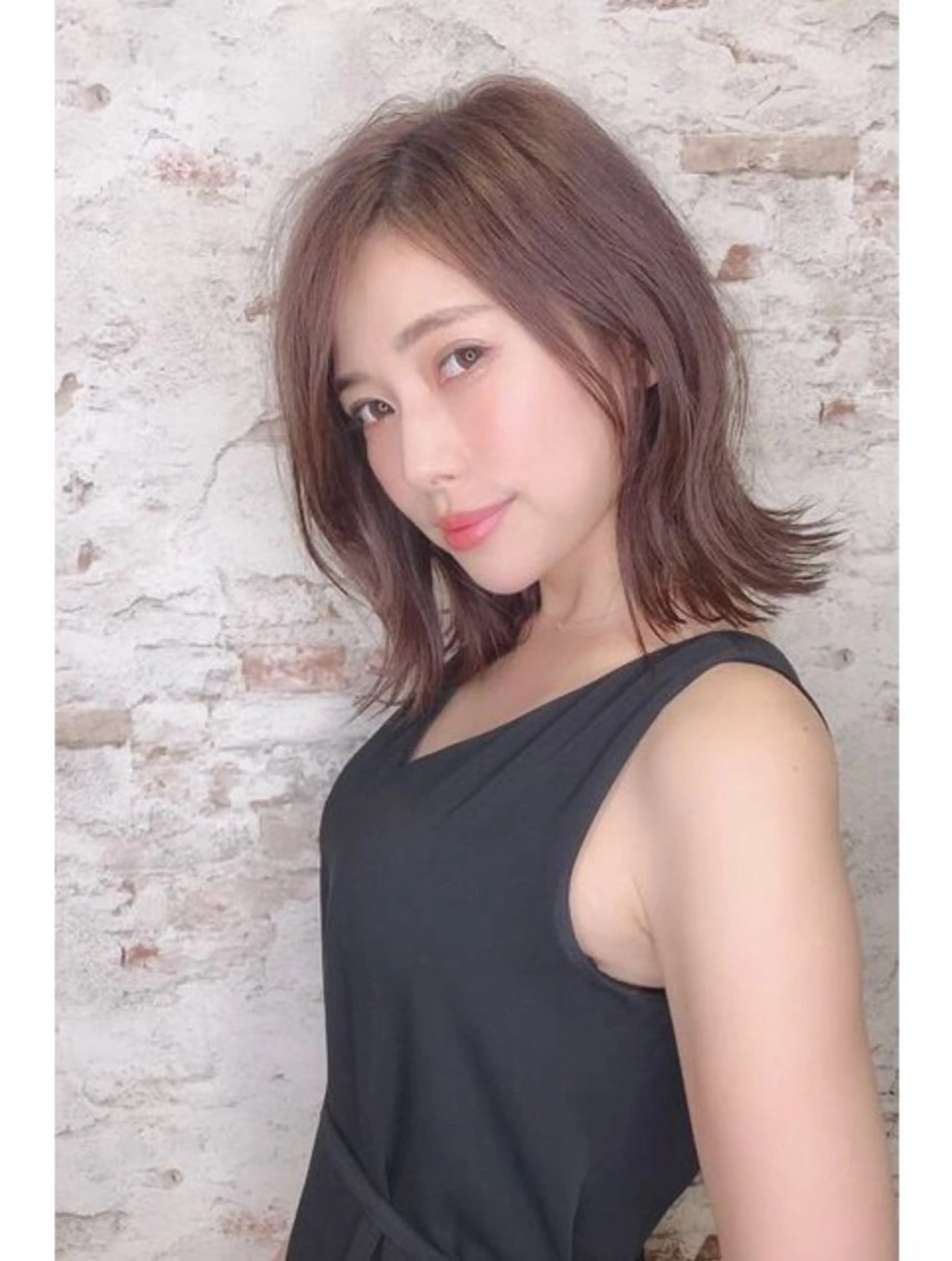 セミロング mio .mu-se 藤ヶ丘のヘアスタイル