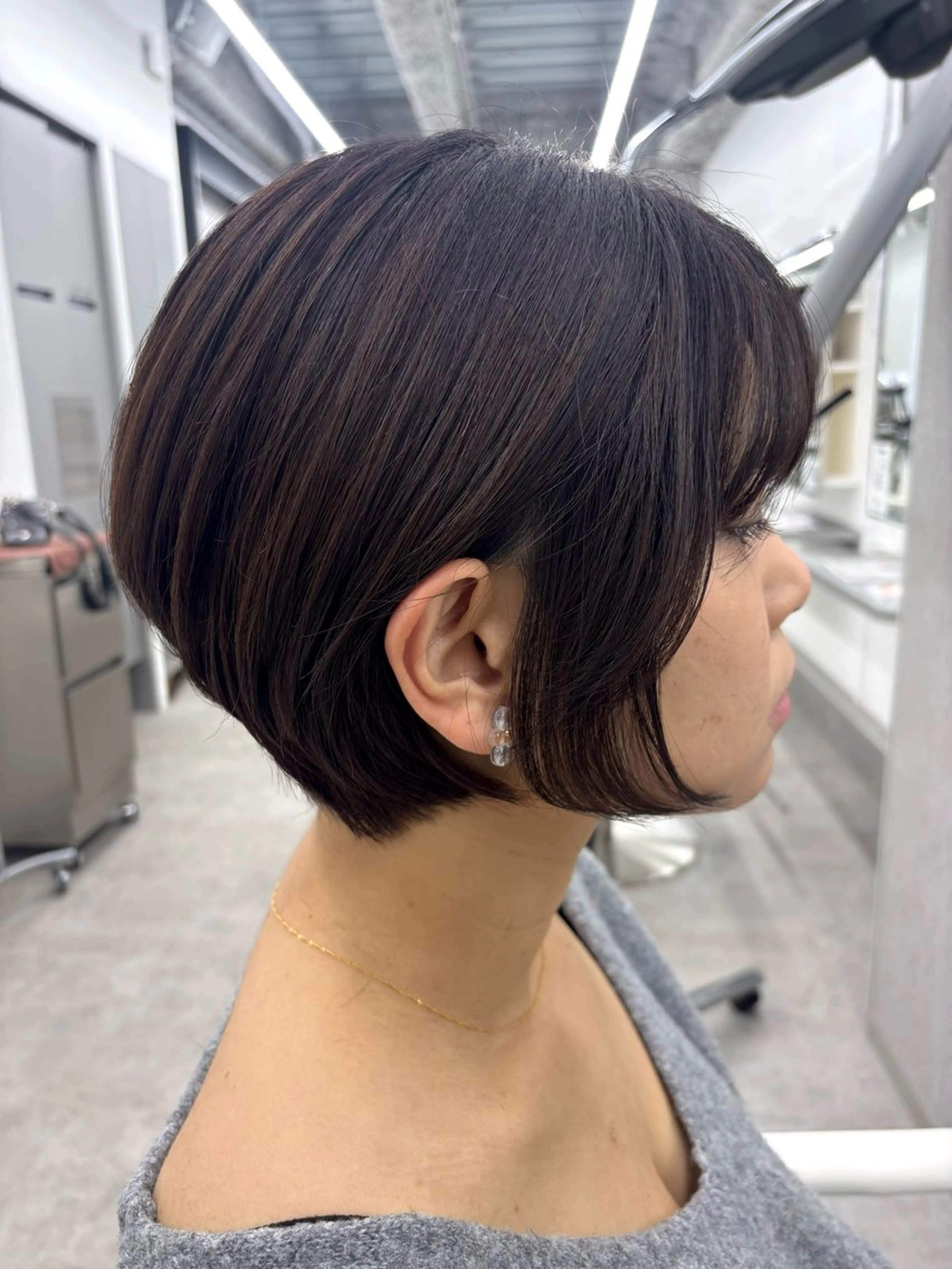 ショート ショートボブ 丸みショート ボブ ショートヘア カット 関山浩平ショート /ボブ/ヘアセットのヘアスタイル