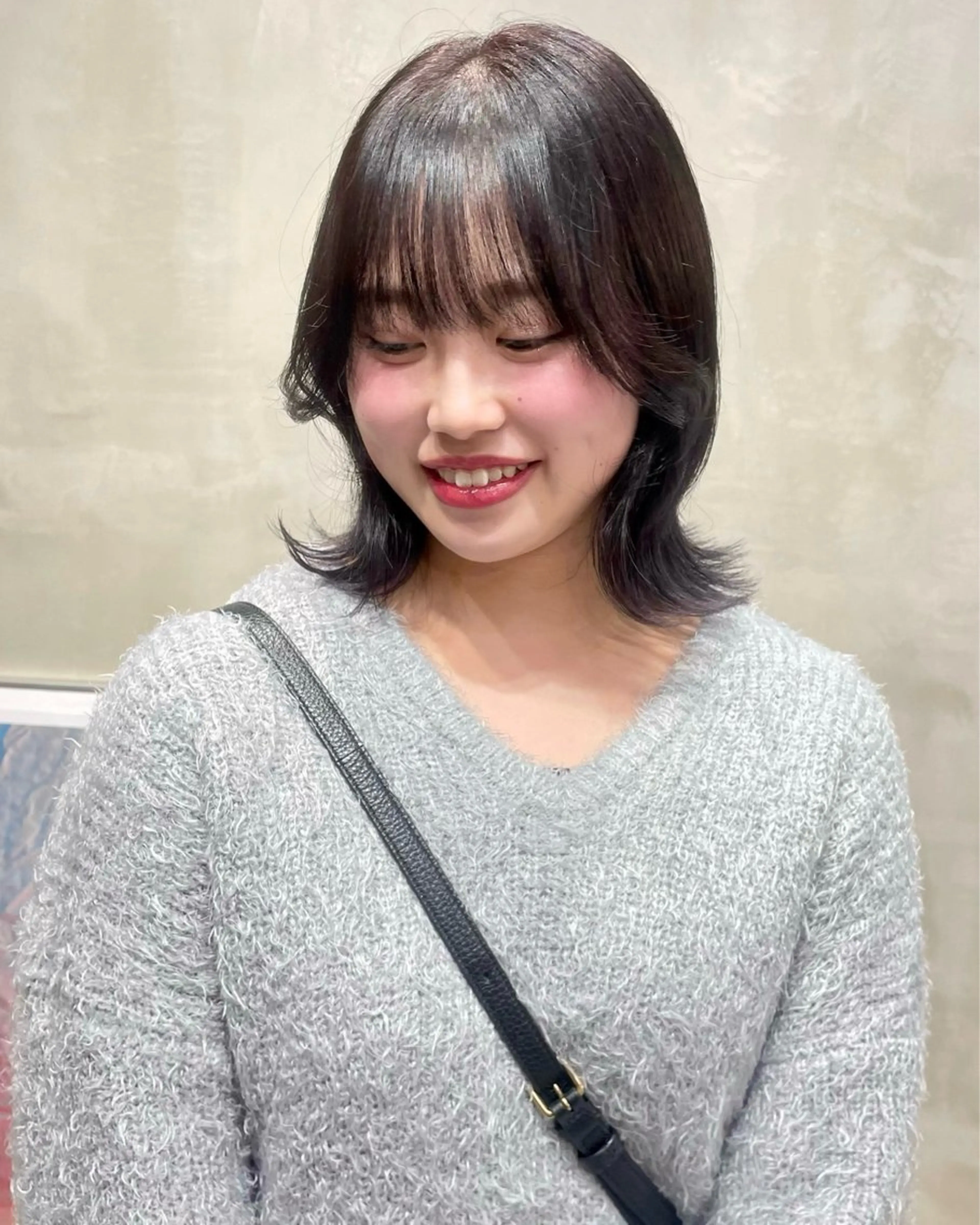 ミディアム カラー カノン/アニオタ🧡 暖色/酸性ストレートのヘアスタイル