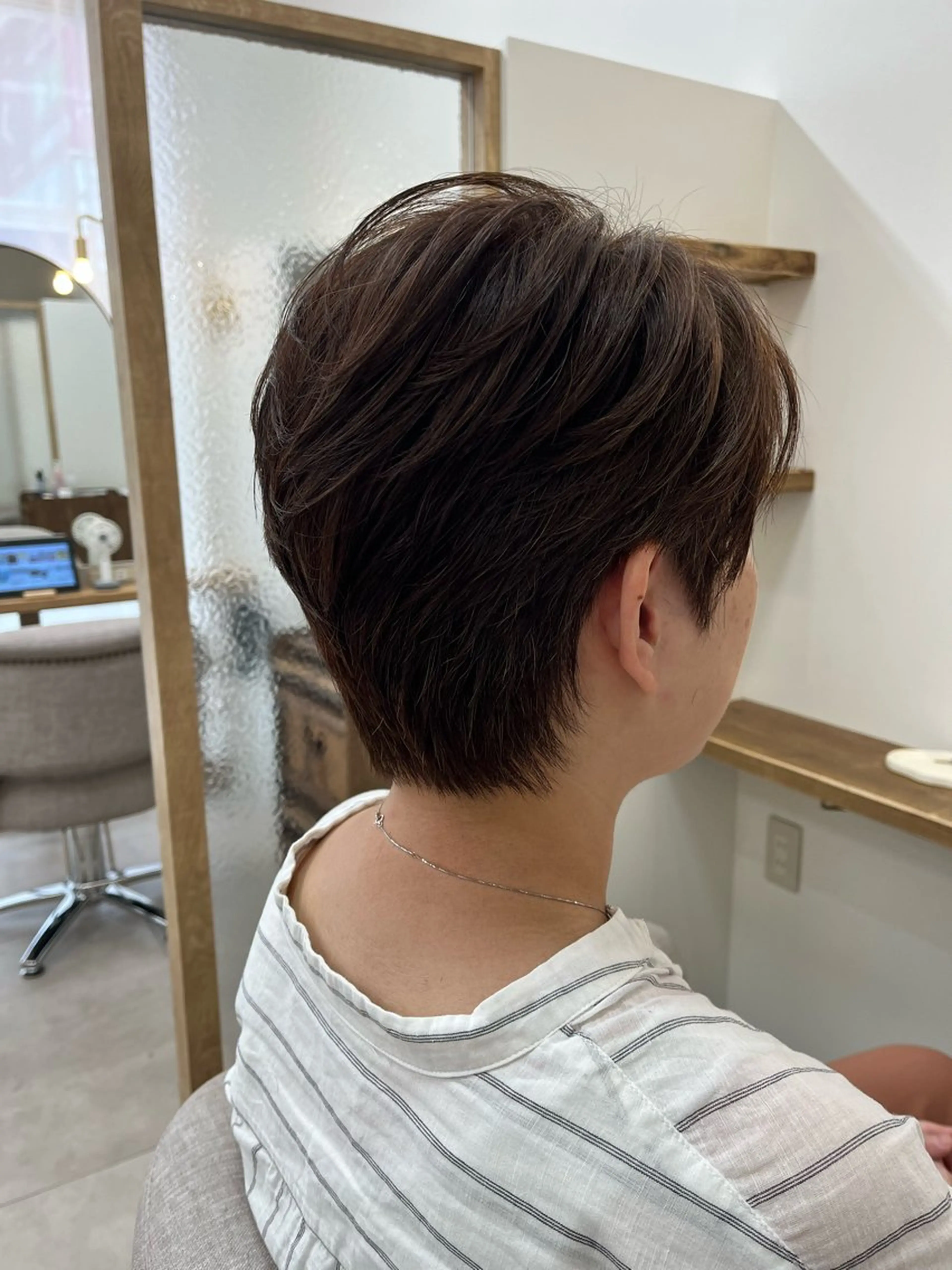 ショート カラー ショートヘア カット ヘアカラー トリートメント Rian リアンのヘアスタイル