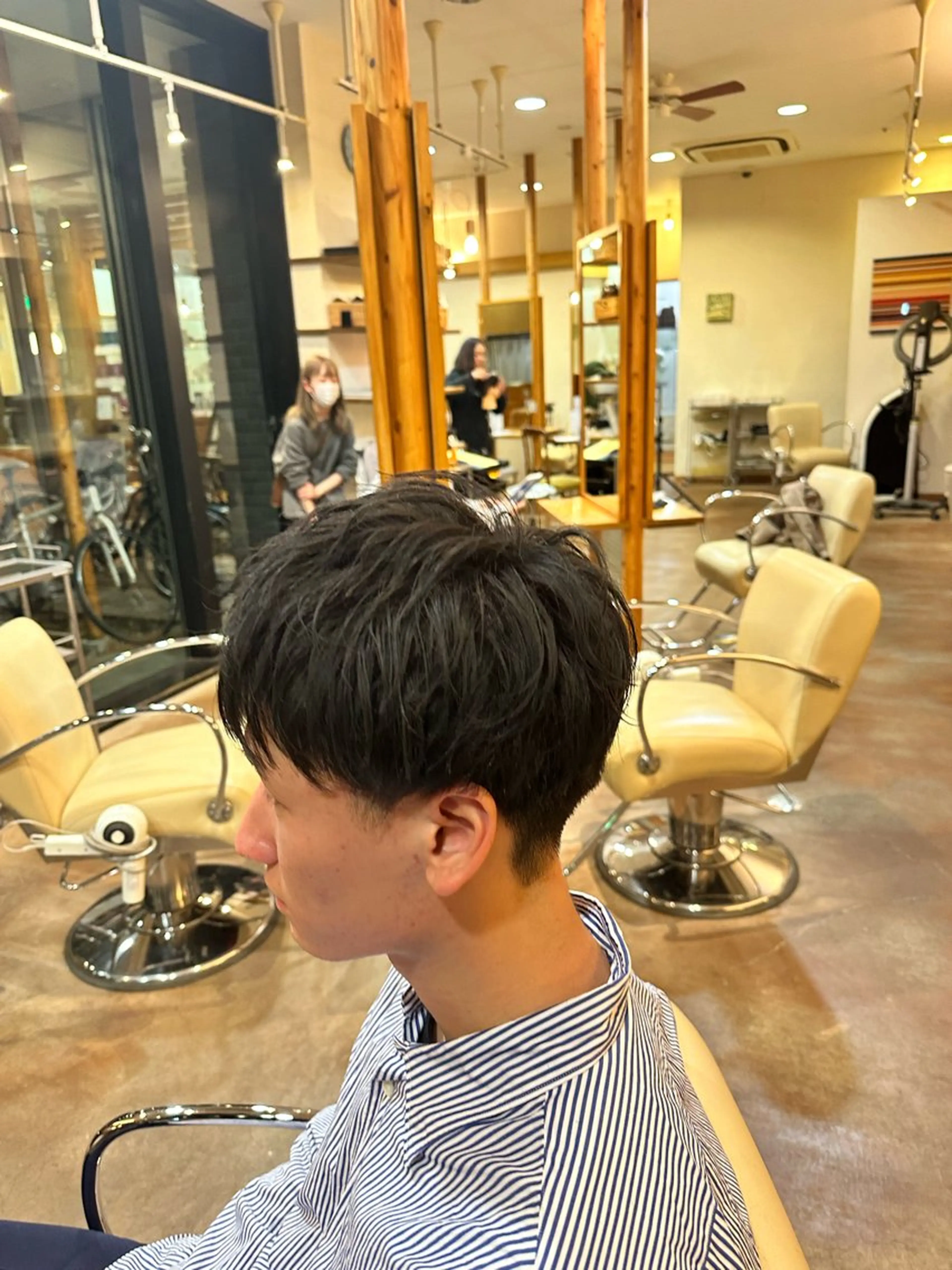 ショート パーマ メンズ Lit.自由が丘（SENJYU自由が丘）所属・【髪質改善/美髪】 ⭐️川嶋 陸央⭐️のヘアスタイル