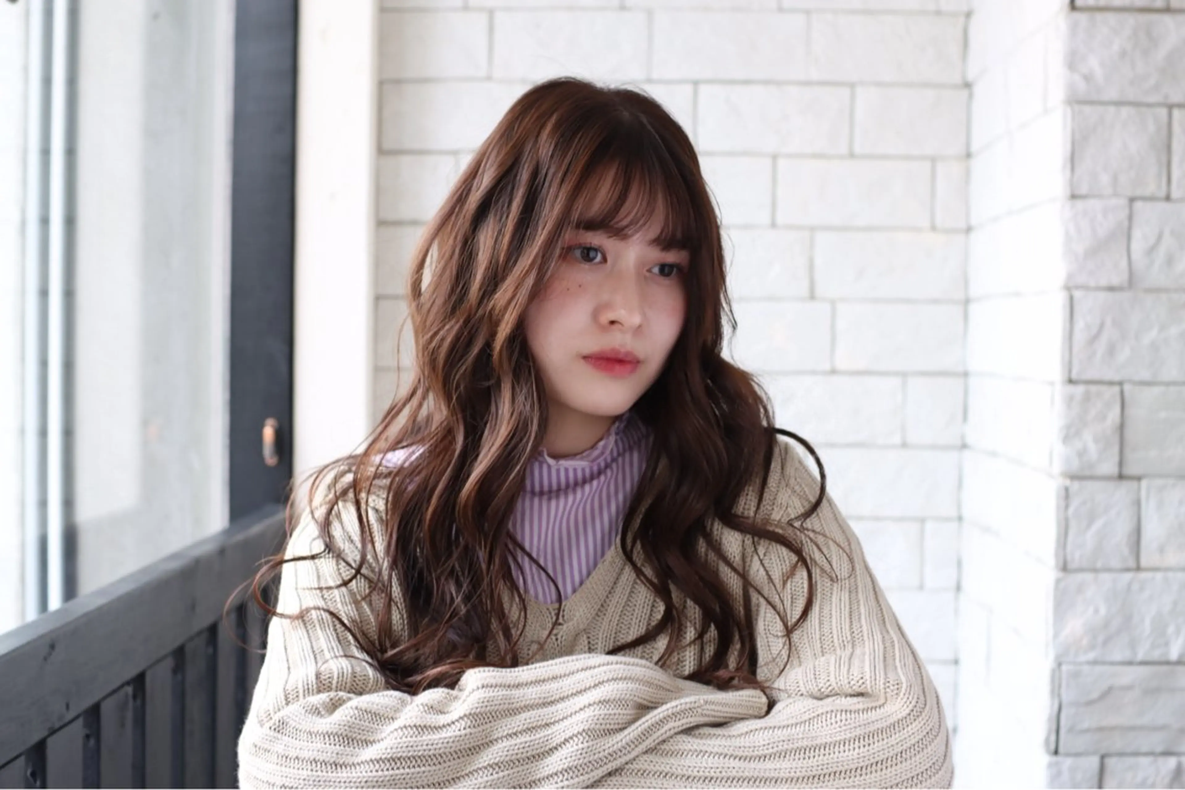 ロング hair&make FORS所属・宇留間 涼香のヘアスタイル