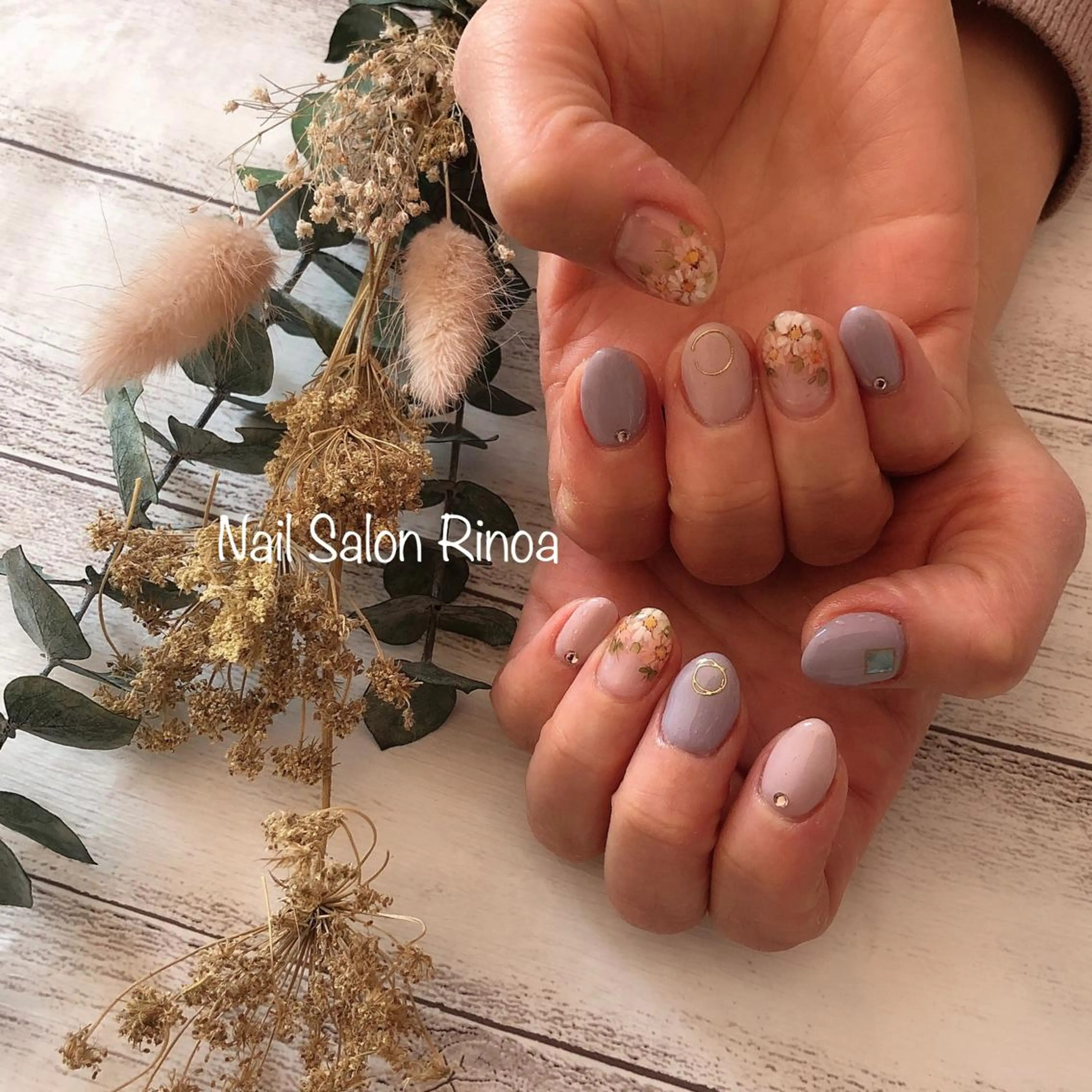 ネイル Nail Salon Rinoaのネイルデザイン