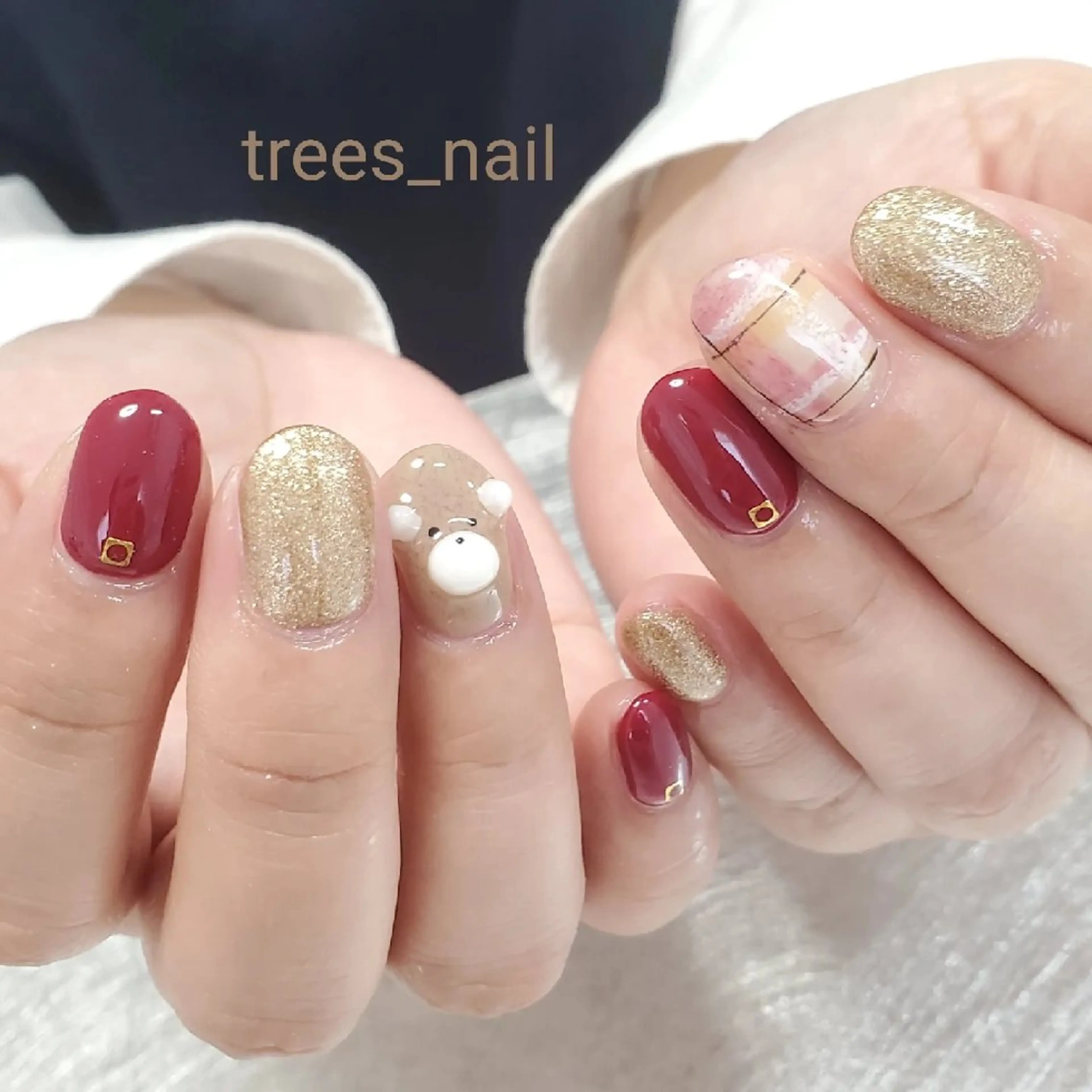 ネイル trees_ nailのネイルデザイン
