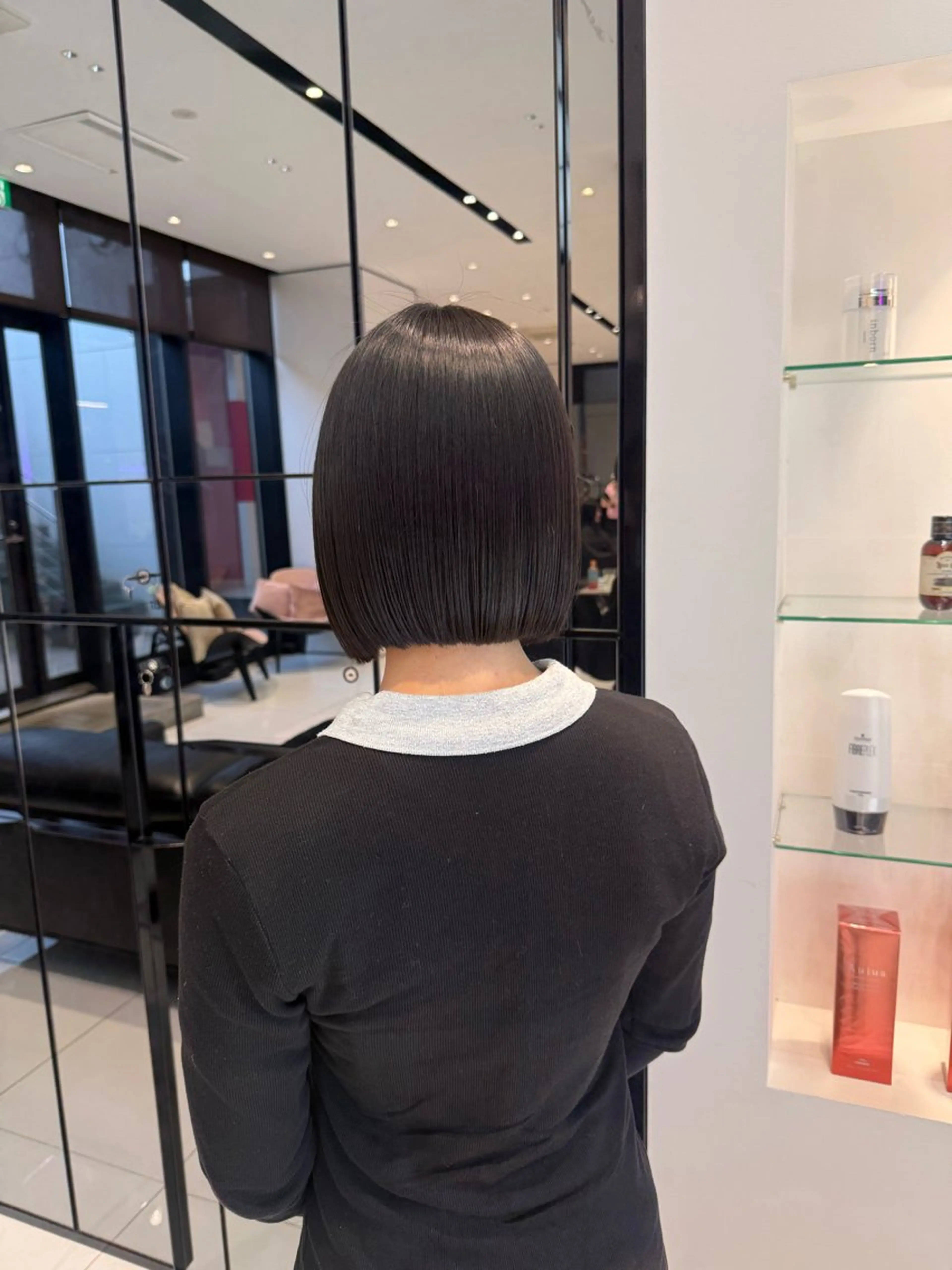 ショート ボブ カット keen吉祥寺所属・keen吉祥寺🐆 レイヤー/NAO🩶のヘアスタイル