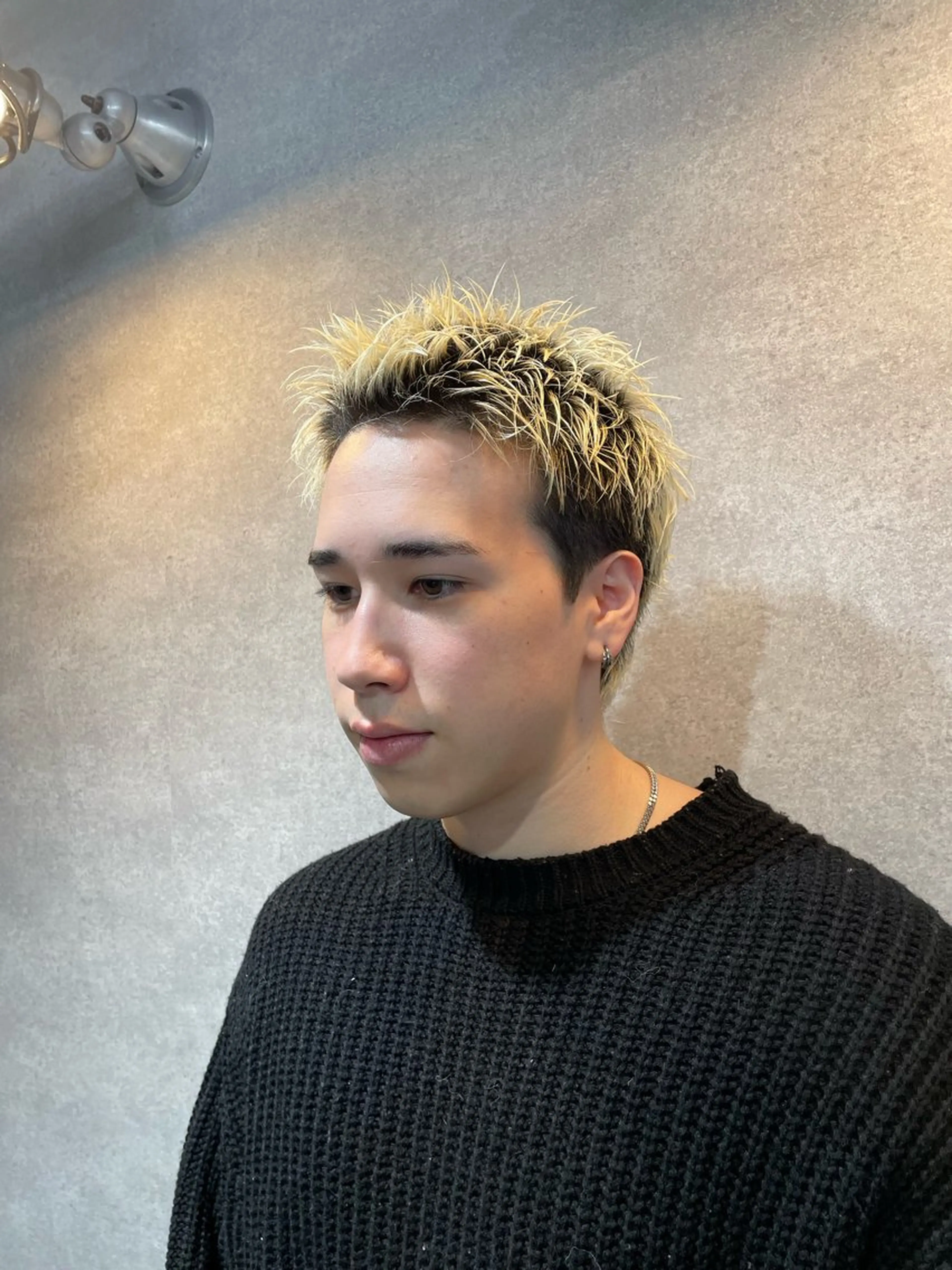 ショート メンズ メンズハイトーン ショートヘア カット 垢抜けハイトーン☀／ 笑顔の美容師／しゅんのヘアスタイル