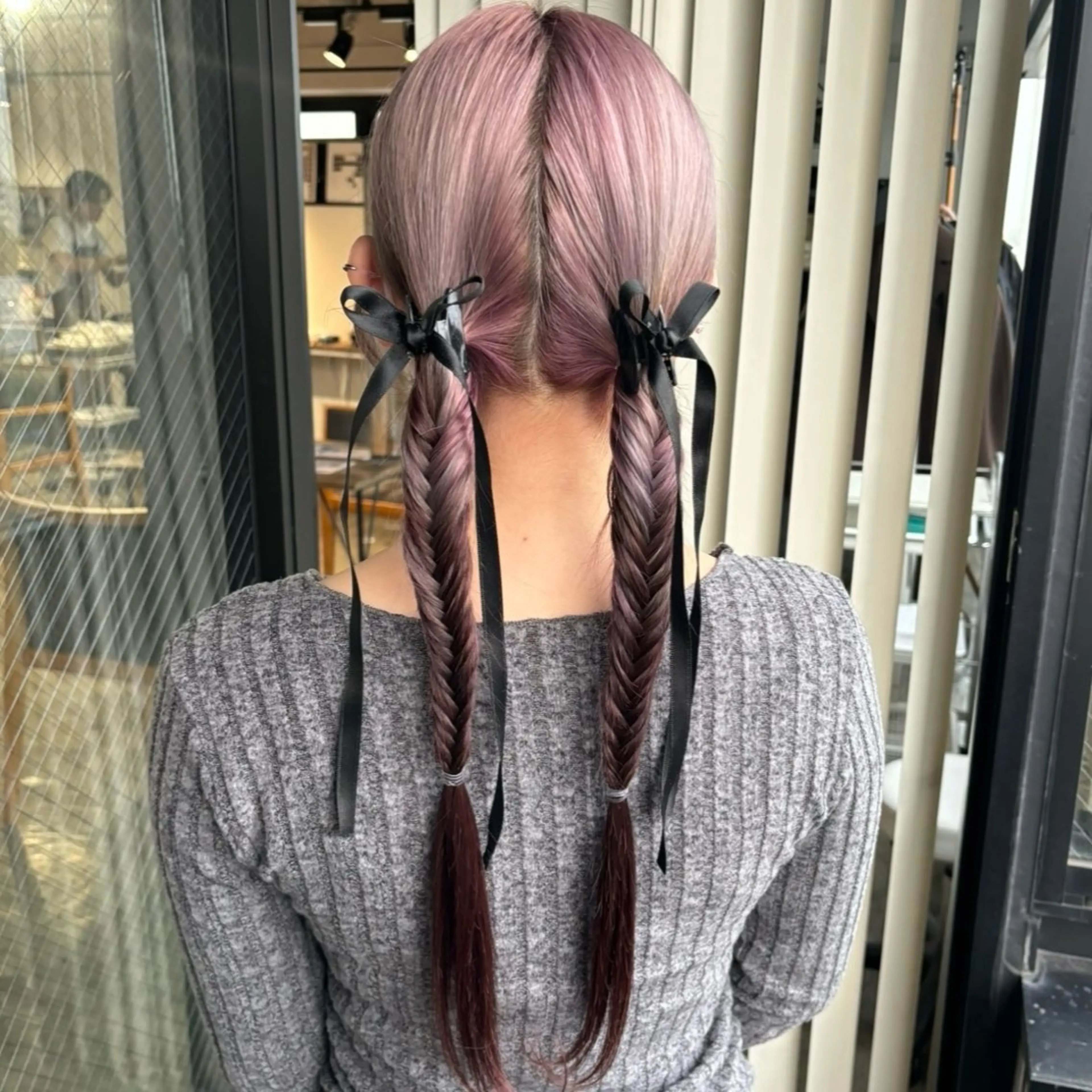 ロング ヘアアレンジ 💫miyu💫デザ インカラー/アレンジのヘアスタイル