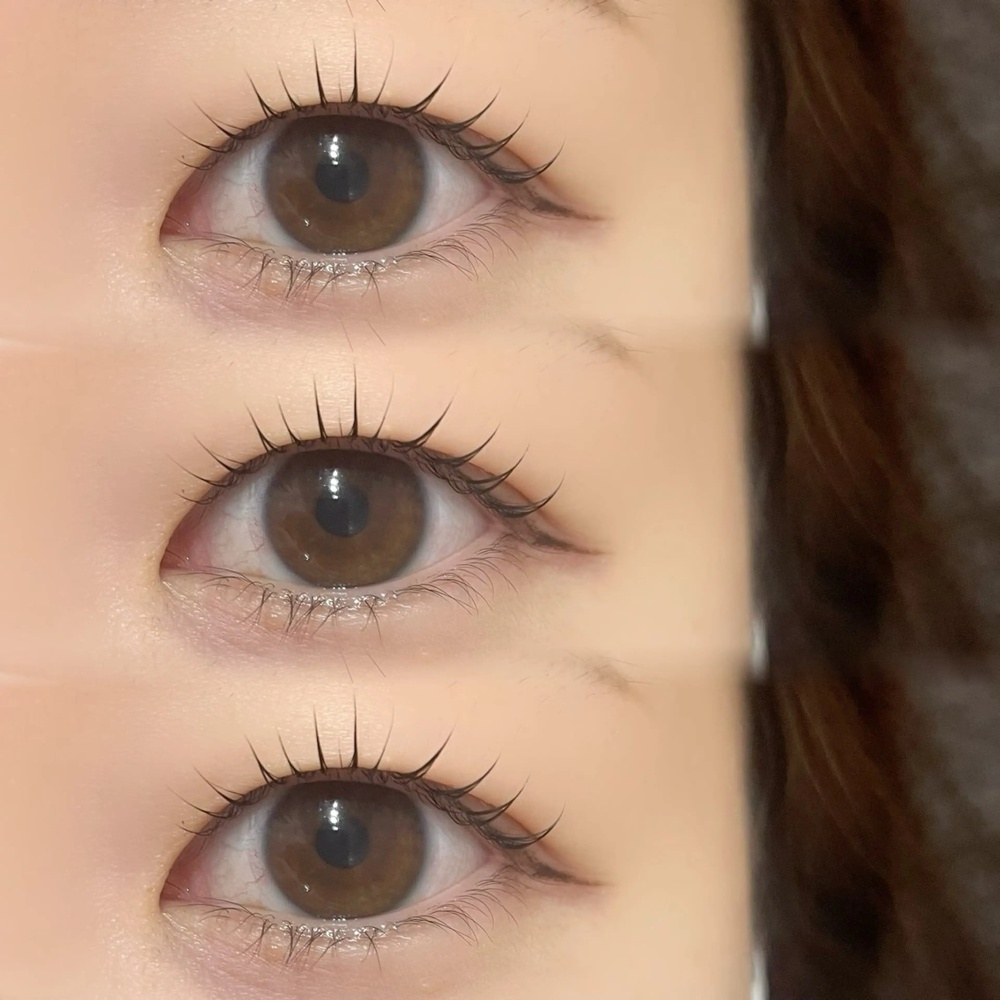 マツエク・マツパ まつげパーマ 一重×まつ毛パーマ マツパ mai♡マグネット/ ニュアンス/マツパのマツエク・マツパデザイン