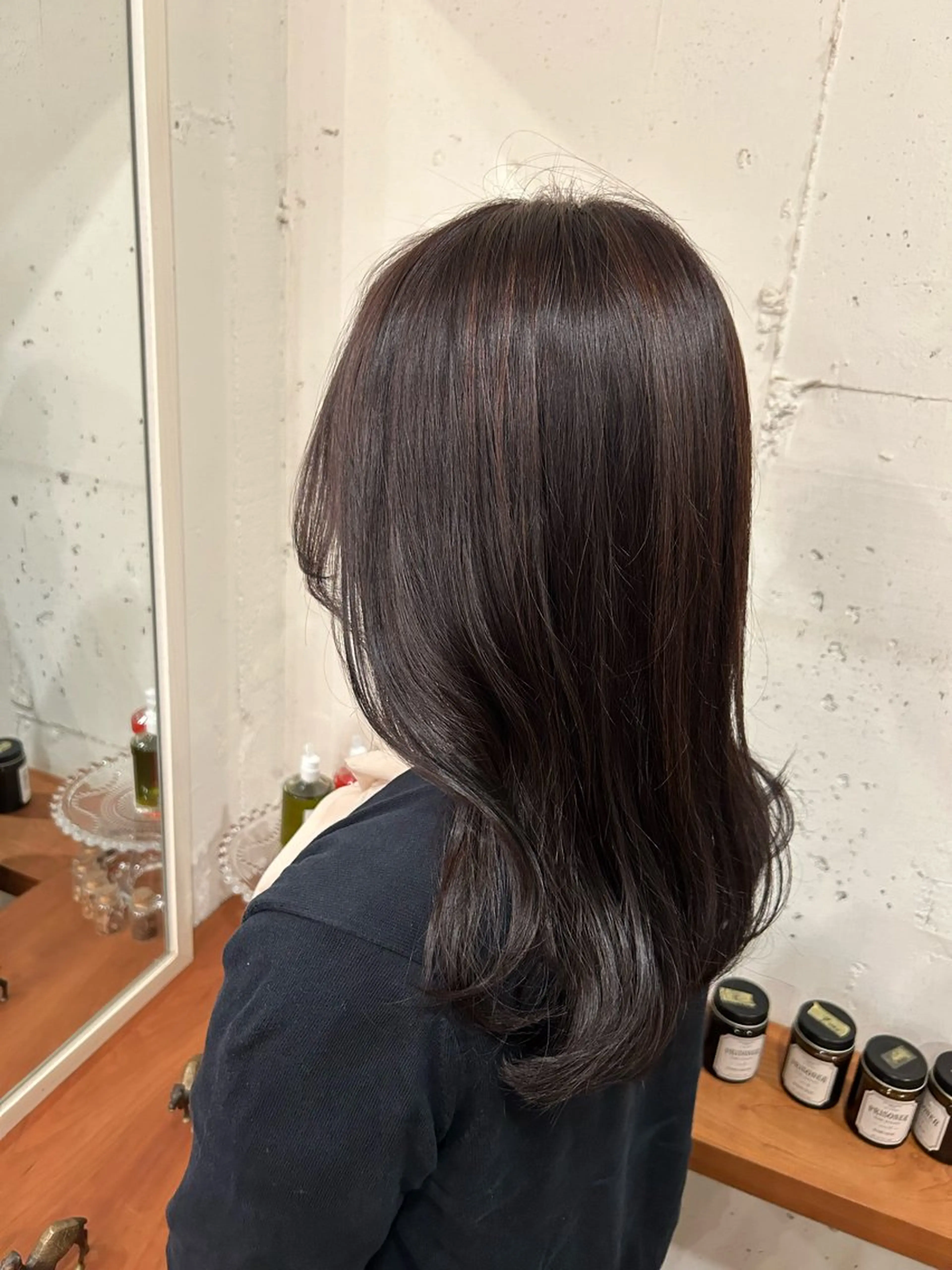 ロング 顔周りカット ロング KOKOKARAhair所属・斉藤 優月のヘアスタイル