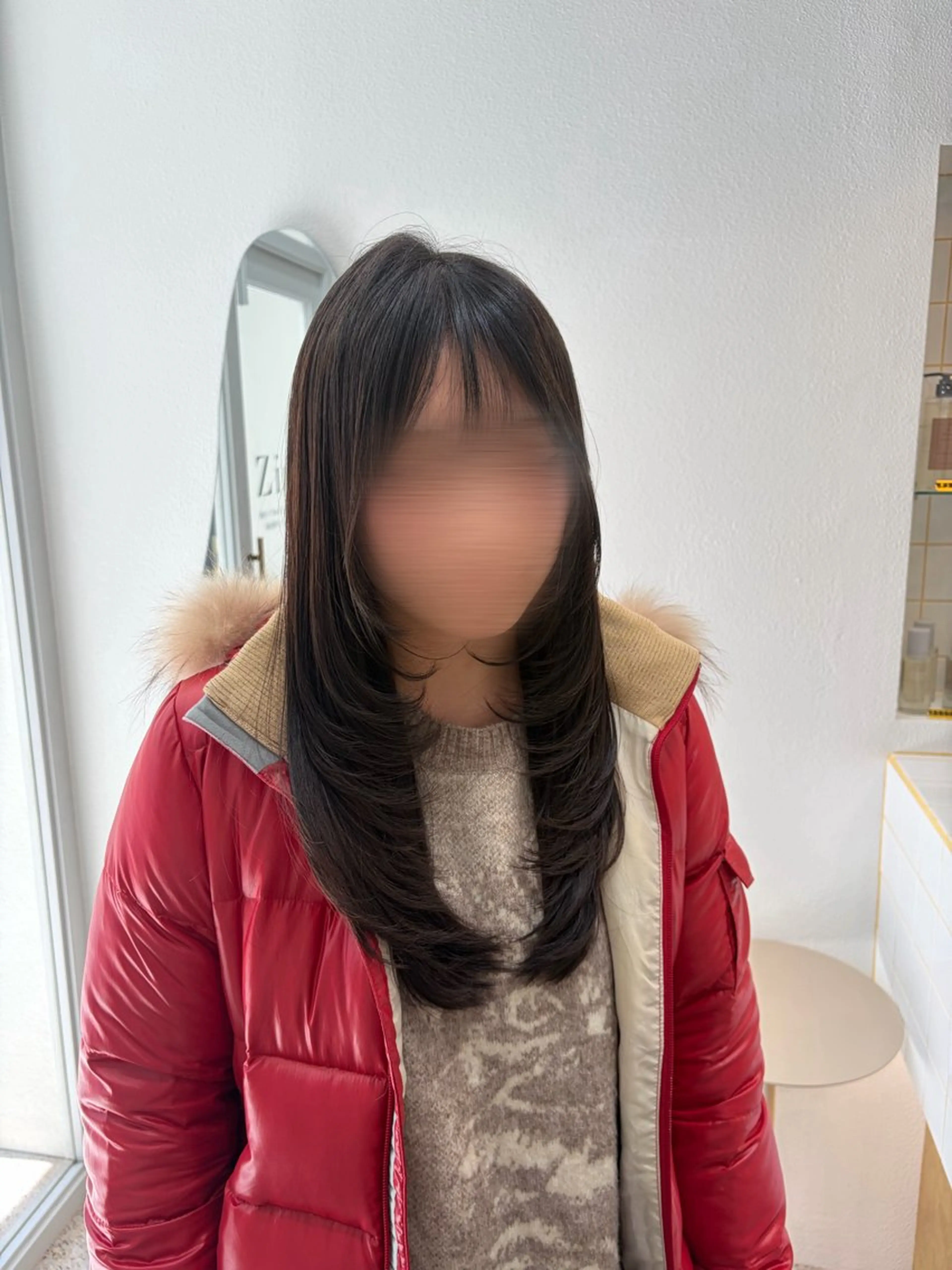 ロング カラー カット ヘアカラー トリートメント Zina北千住／ はるか🍄のヘアスタイル