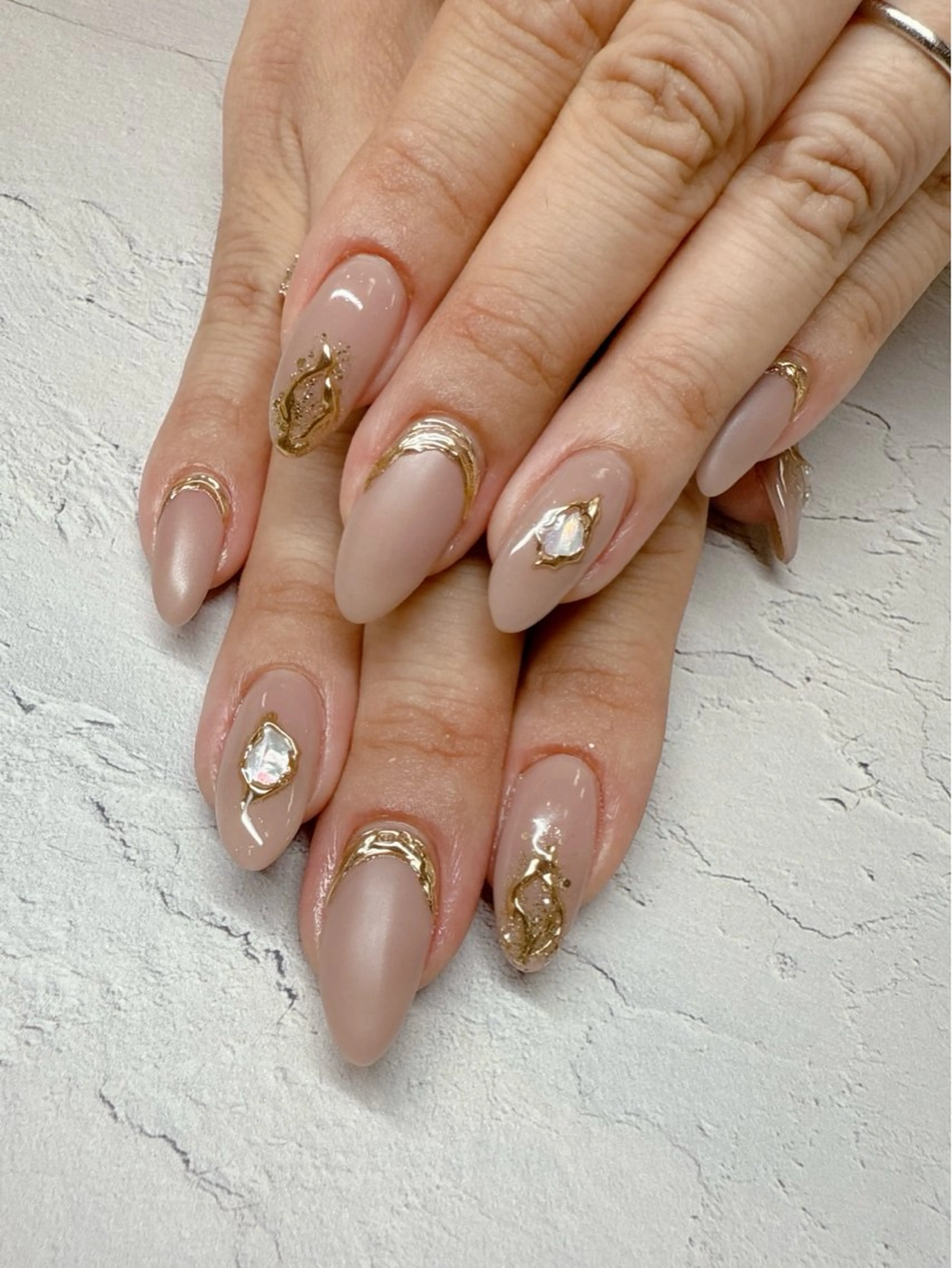 ネイル ニュアンスネイル ハンドネイル nailist SATO【銀座】のネイルデザイン