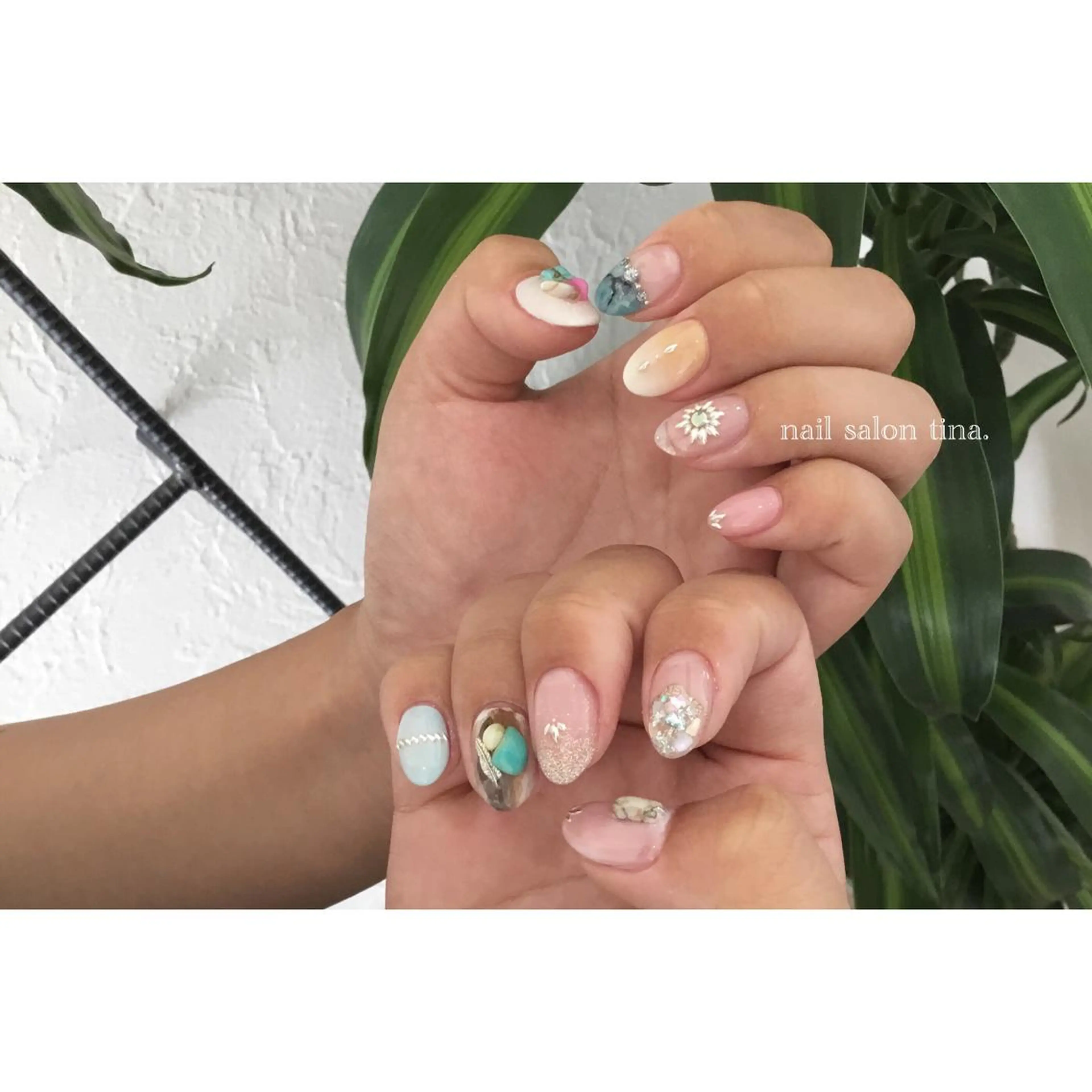 ネイル nail salon tina.所属・中山 はづきのネイルデザイン