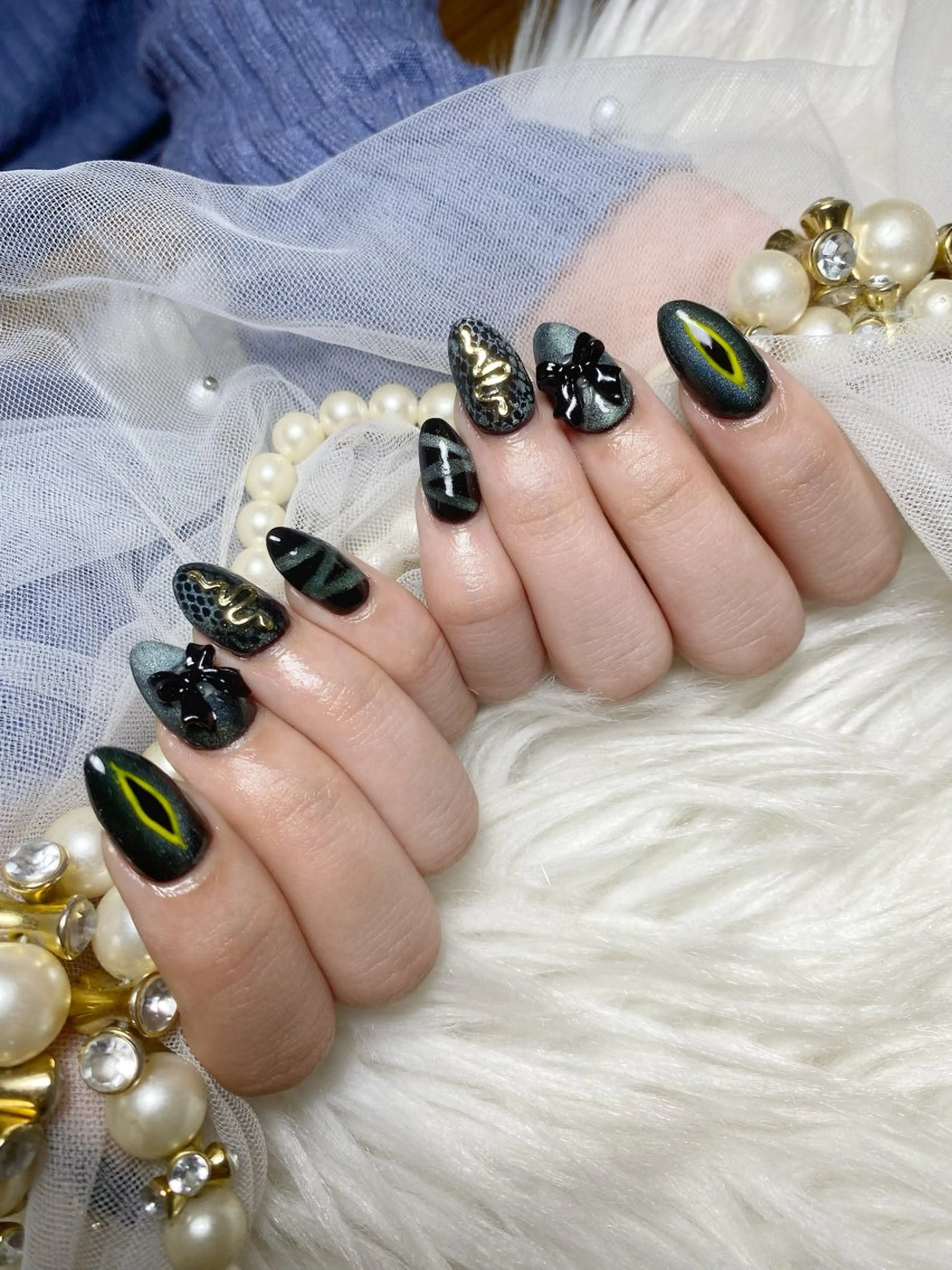 ネイル 持ち込み スカルプネイル Feel千葉♡ Akaneのネイルデザイン