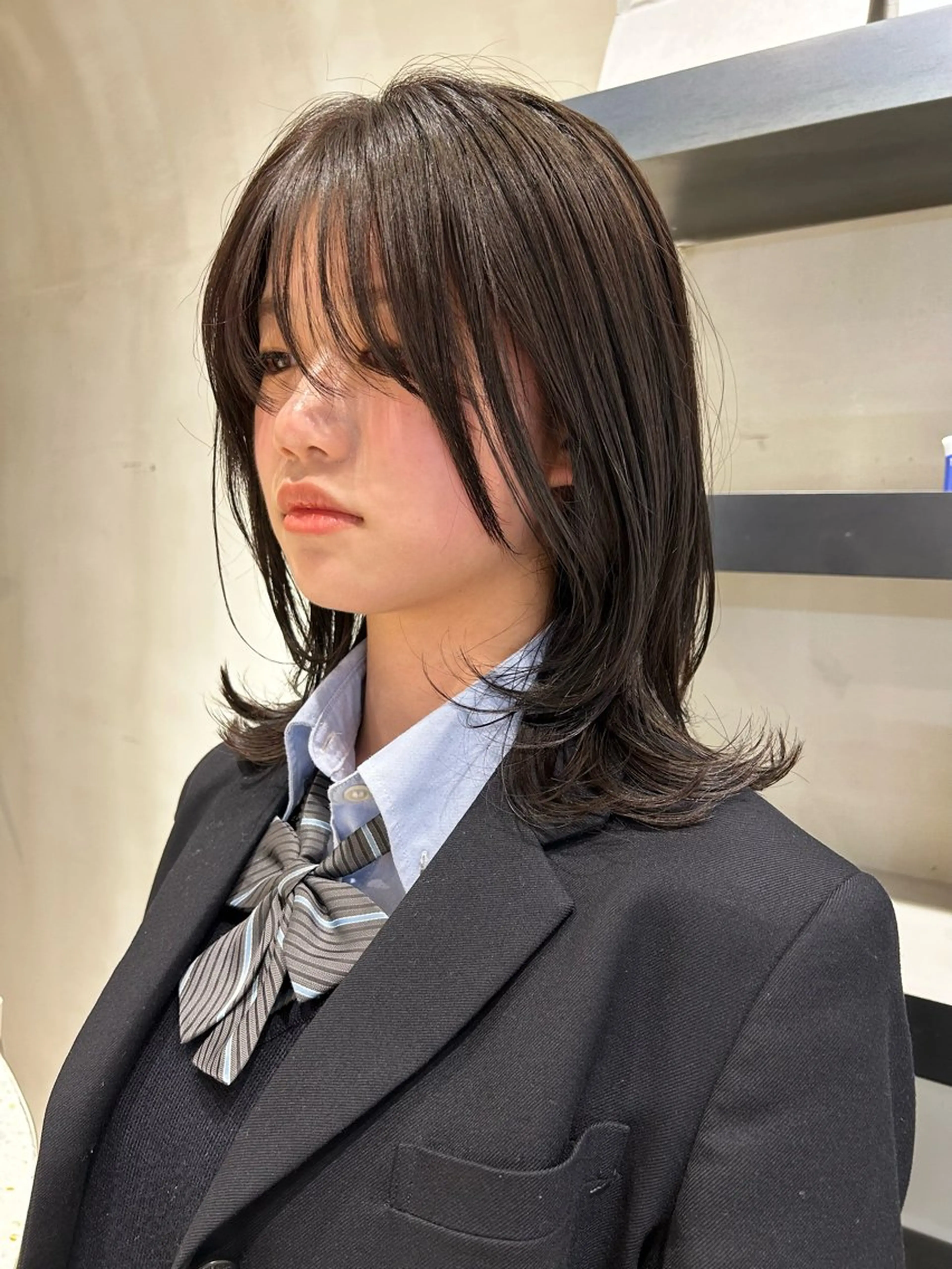 ミディアム SHINDO MIYUのヘアスタイル