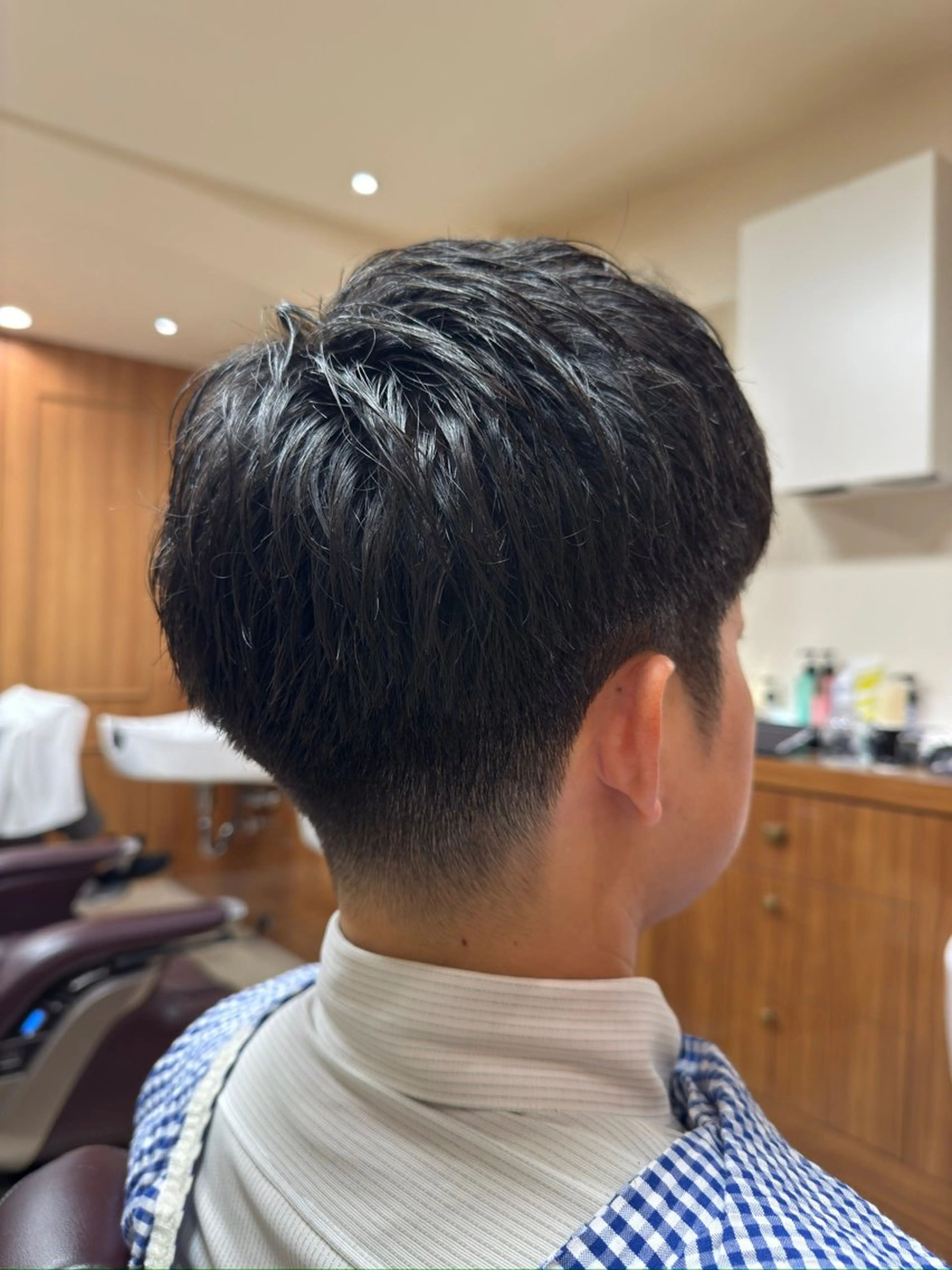 👦🏻メンズ 低め刈り上げスタイル＋シャンプー＋スタイリング【現金支払いのみ】の写真