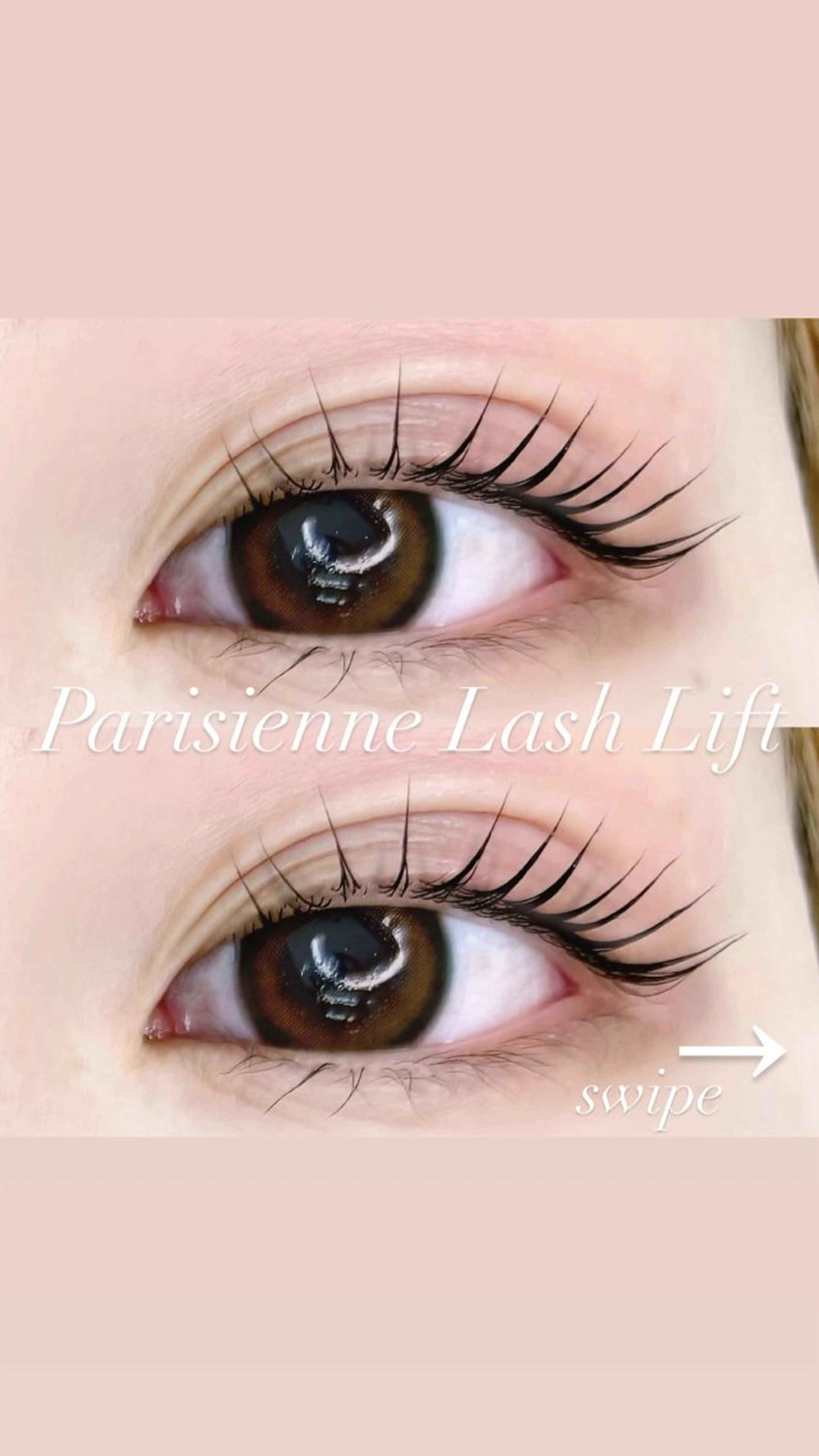 マツエク・マツパ パリジェンヌラッシュリフト IVY-NUE HITOMIのマツエク・マツパデザイン