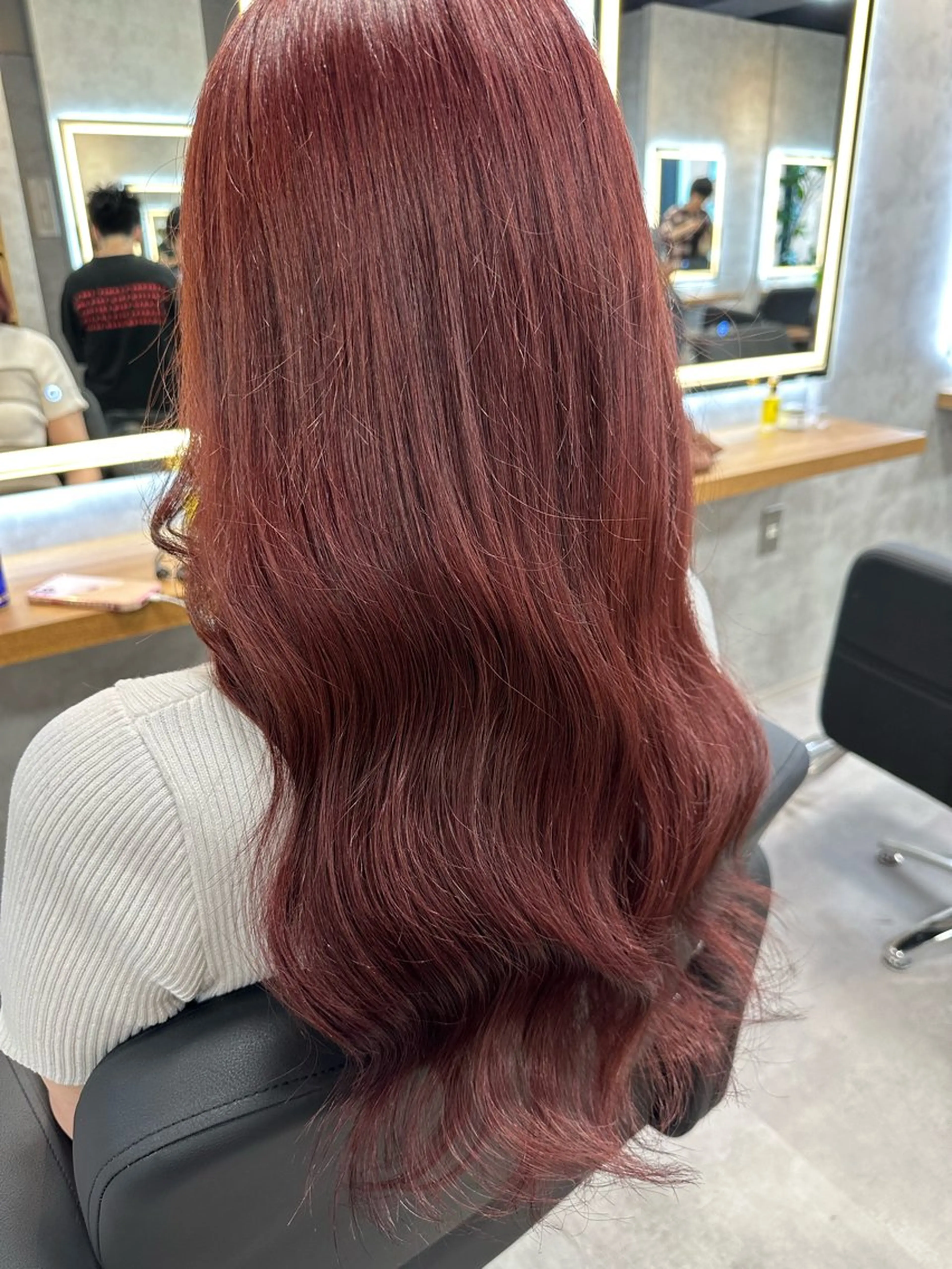 ロング カラー ヘアアレンジ メンズ 🤍透明感カラー🤍 ブリーチ🤍AINEのヘアスタイル