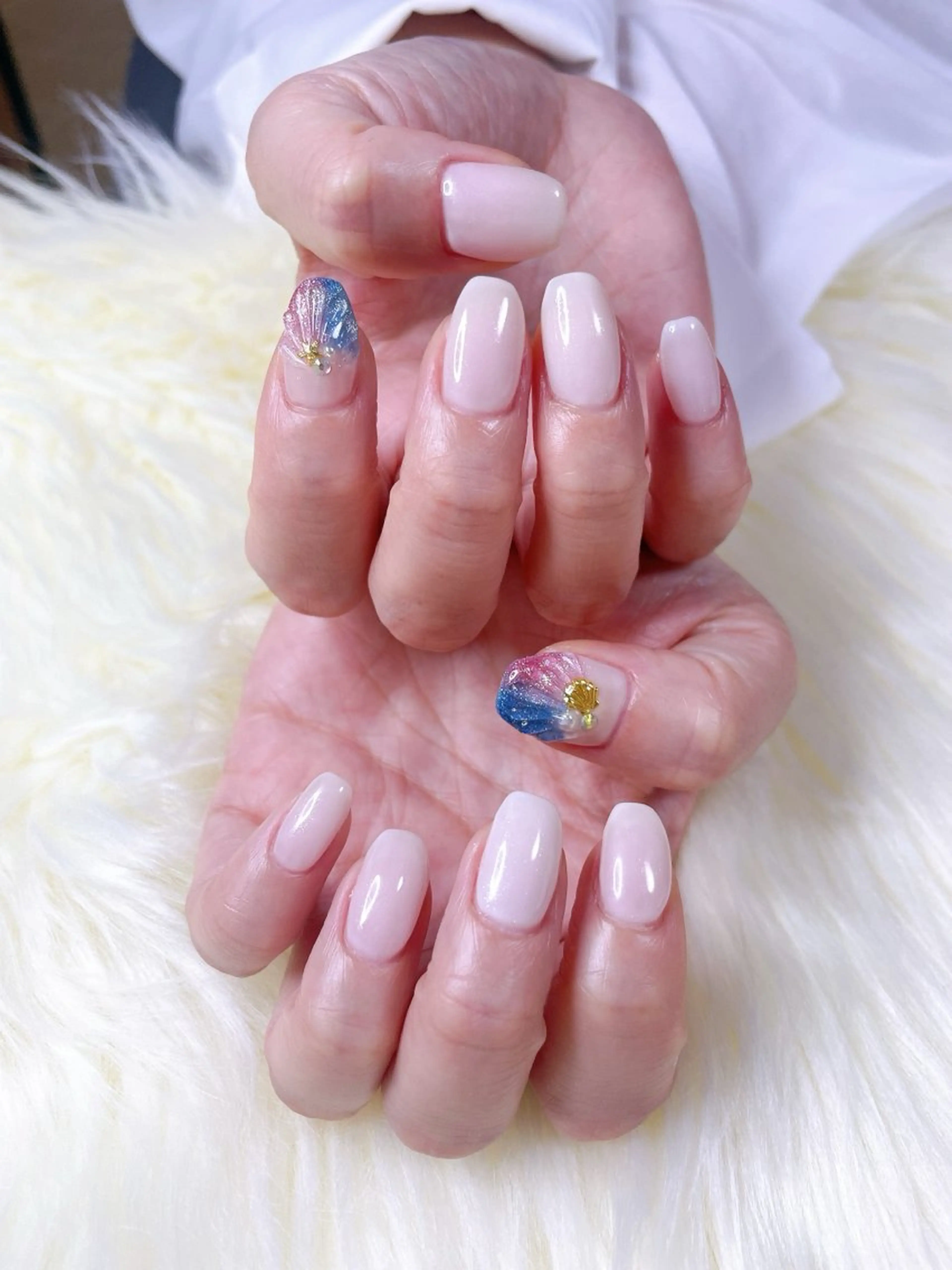 ネイル 夏ネイル ハンドネイル cherish nailのネイルデザイン