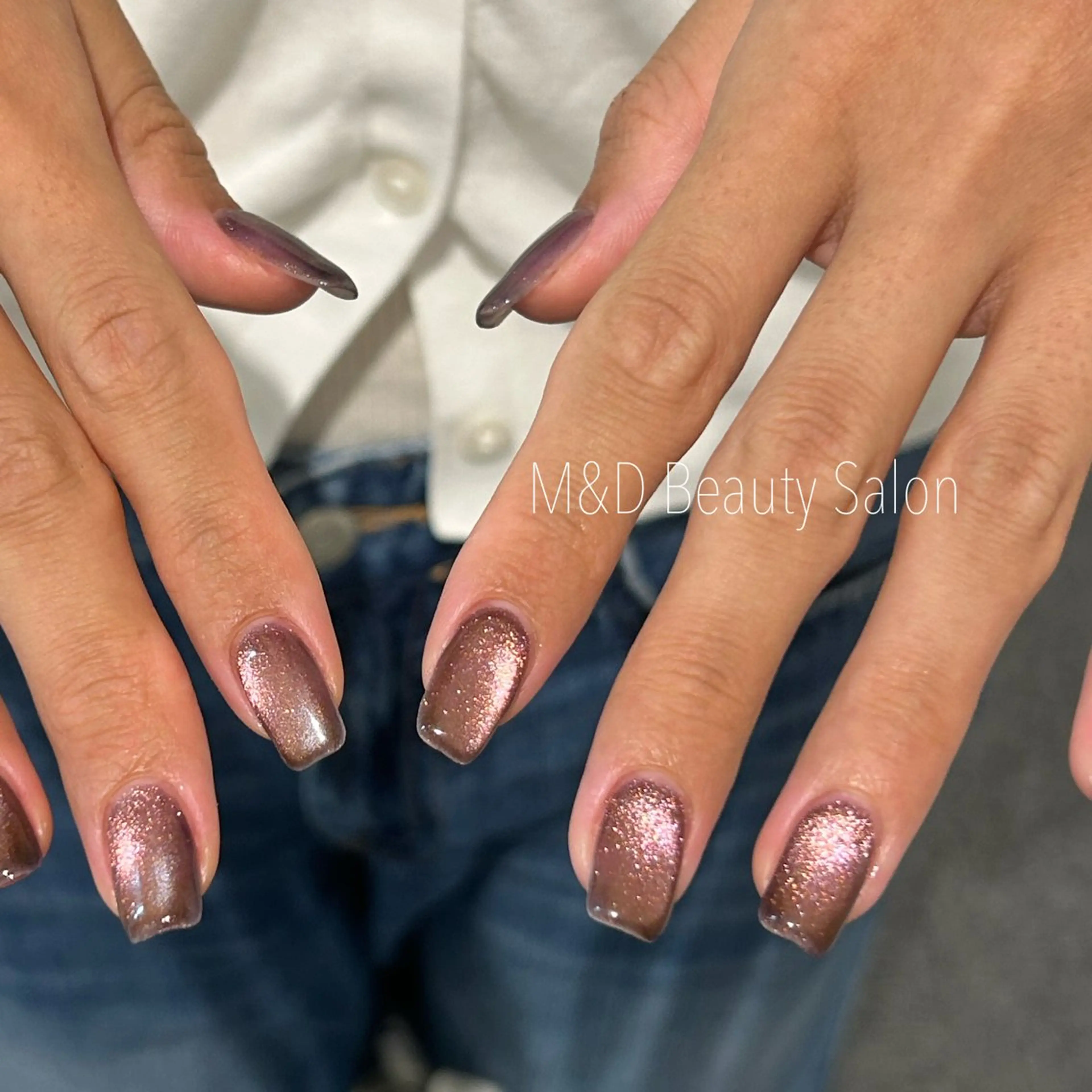 ネイル M&D Beauty Salon 銀座店所属・M&D銀座 AYAのネイルデザイン