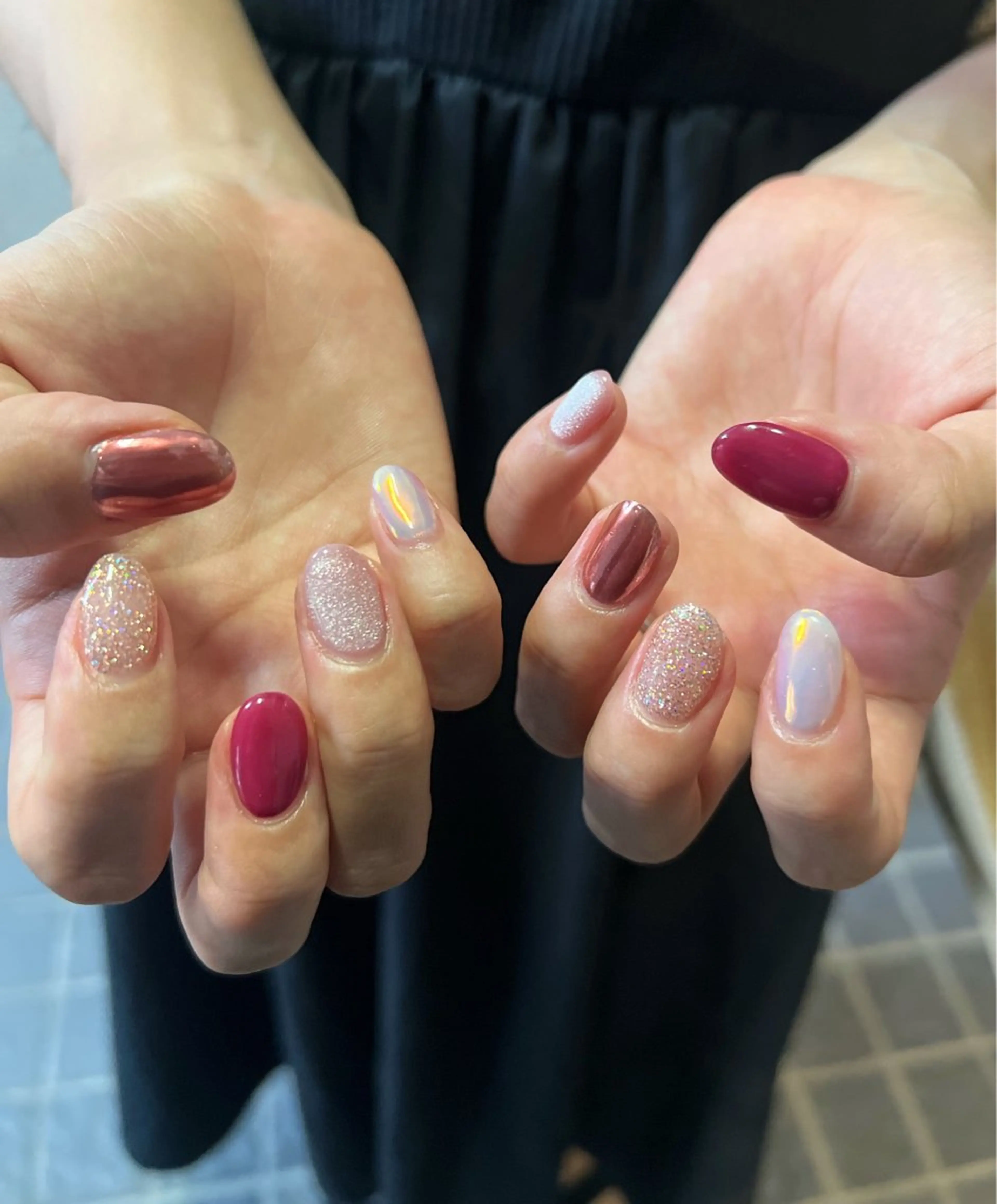 メンズ ネイル ハンドネイル ヘアメイクネイリスト 💄💅hidemiのヘアスタイル