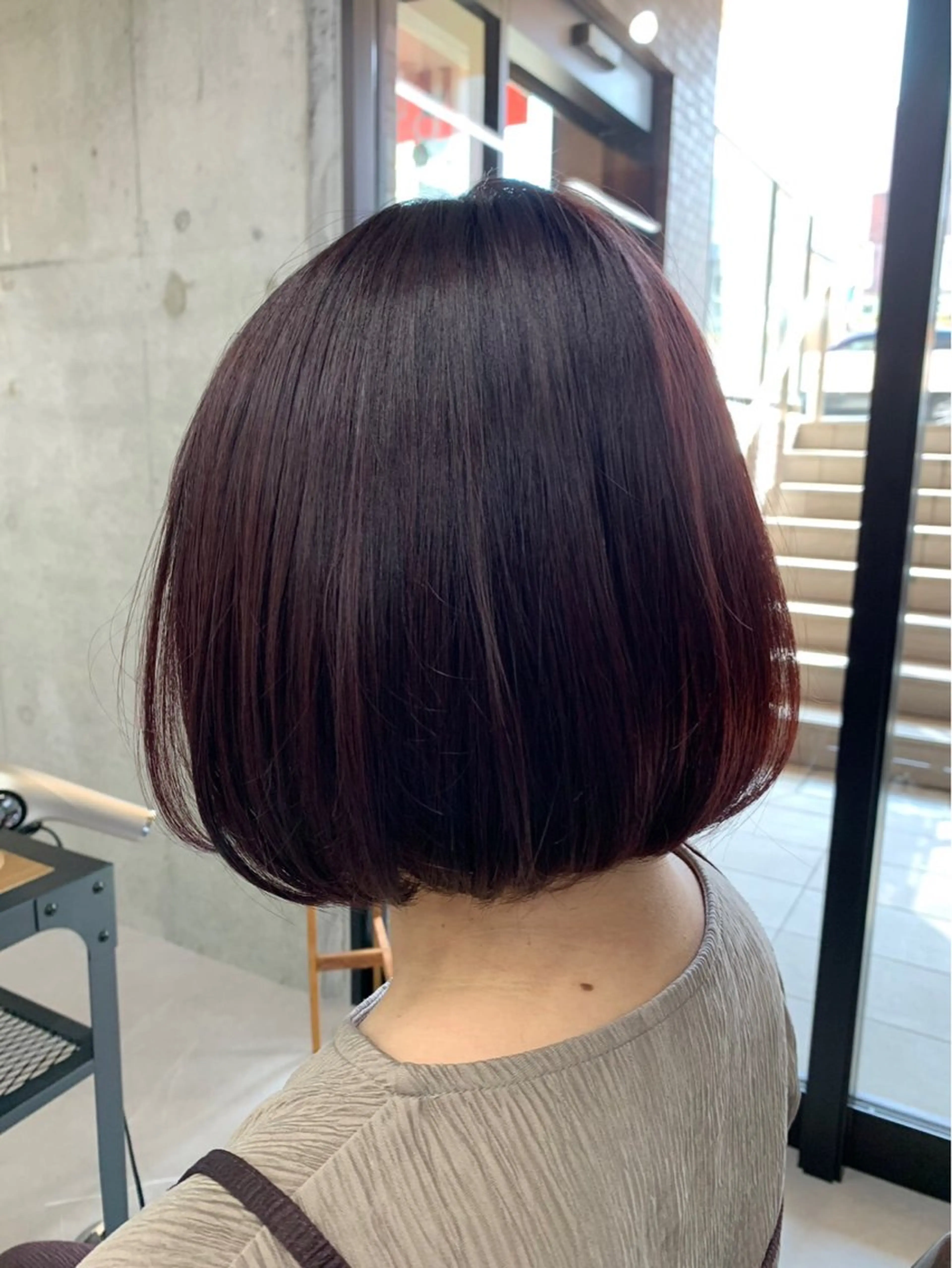 ワンレングス(顔まわりレイヤー不可)＋シャンプー＋2Stepトリートメント＋ブロー※オーナーのチェック有の写真