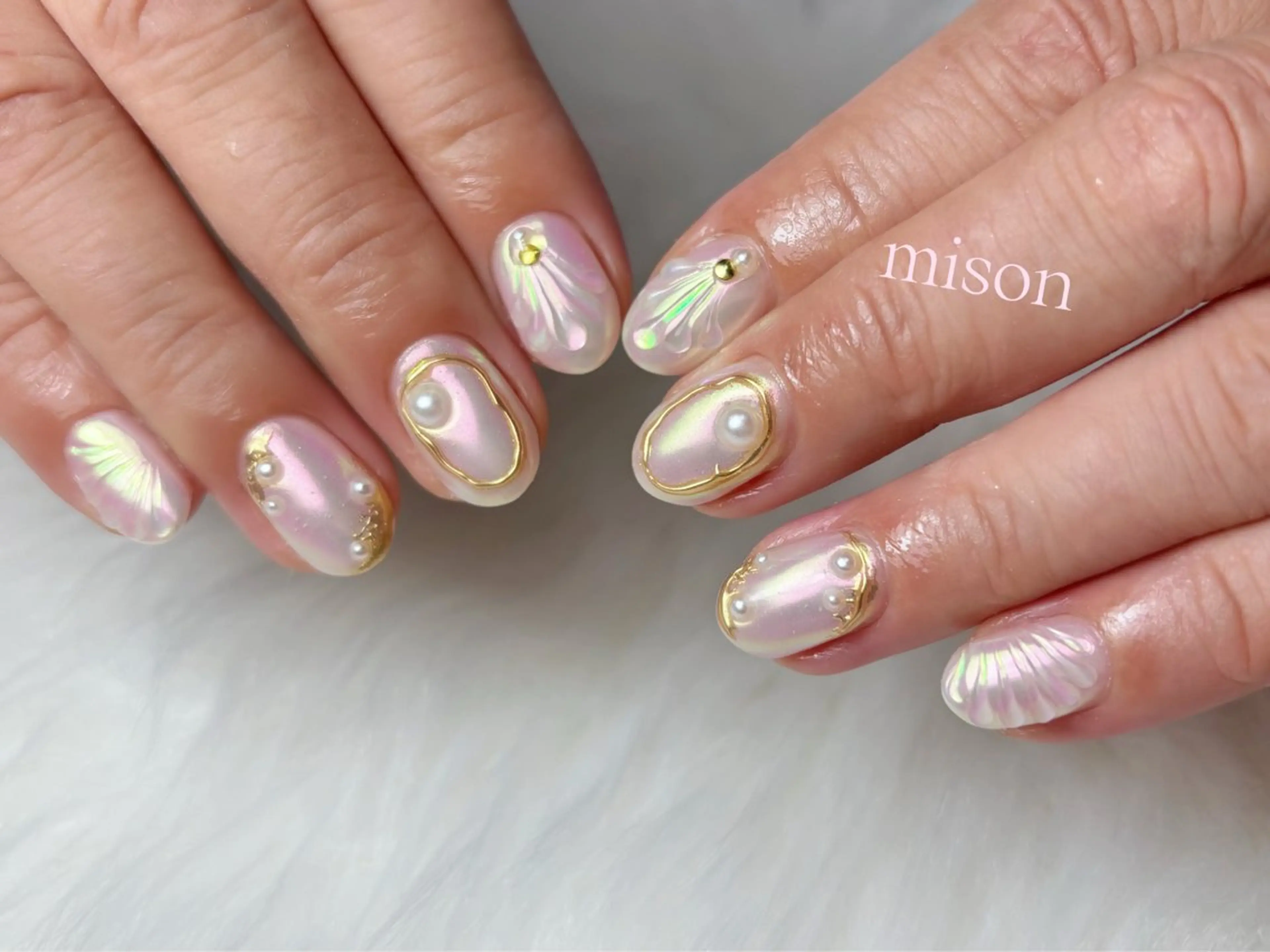 ネイル mison所属・mison 安形友花のネイルデザイン