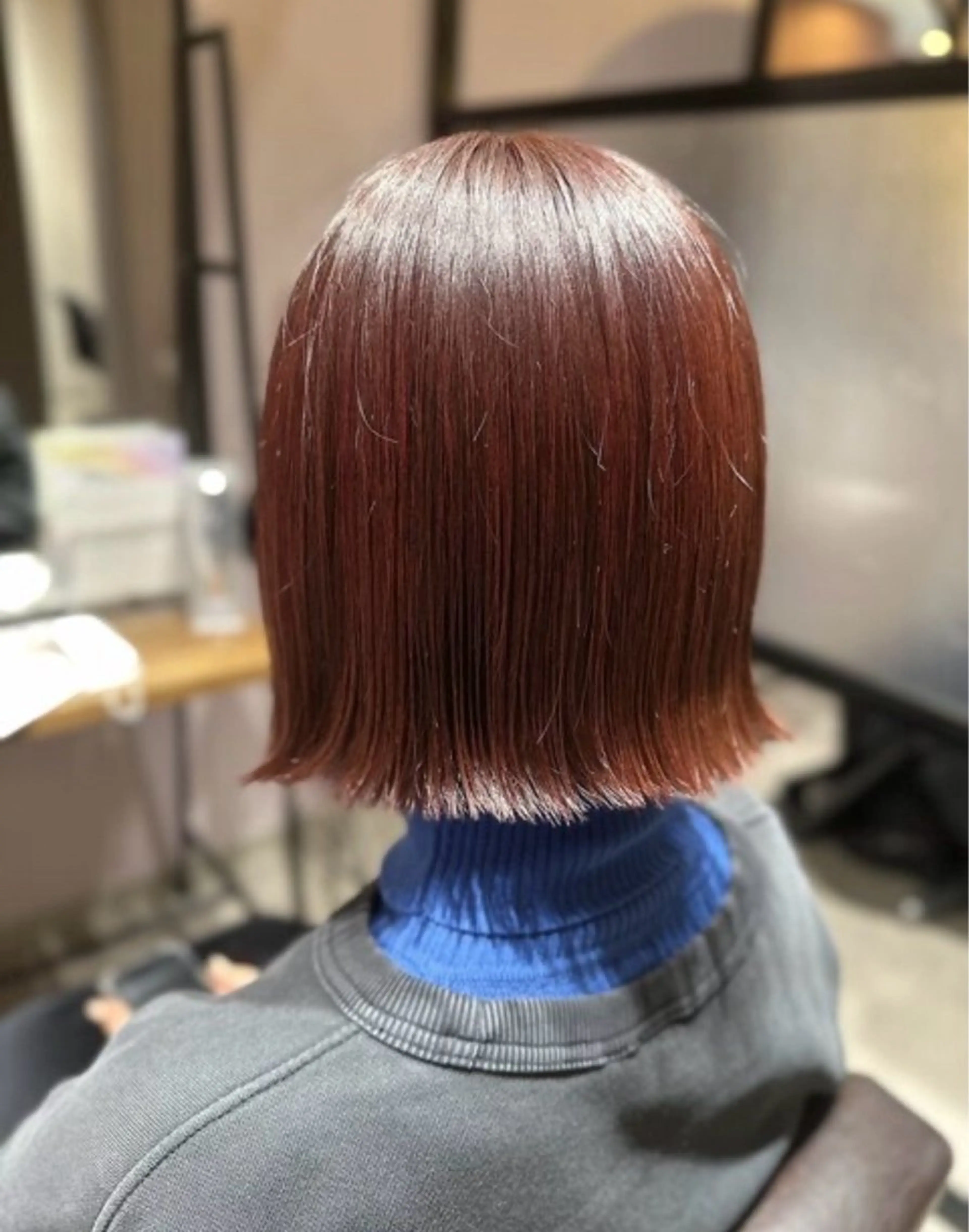 カラー 梶 瑞希のヘアスタイル