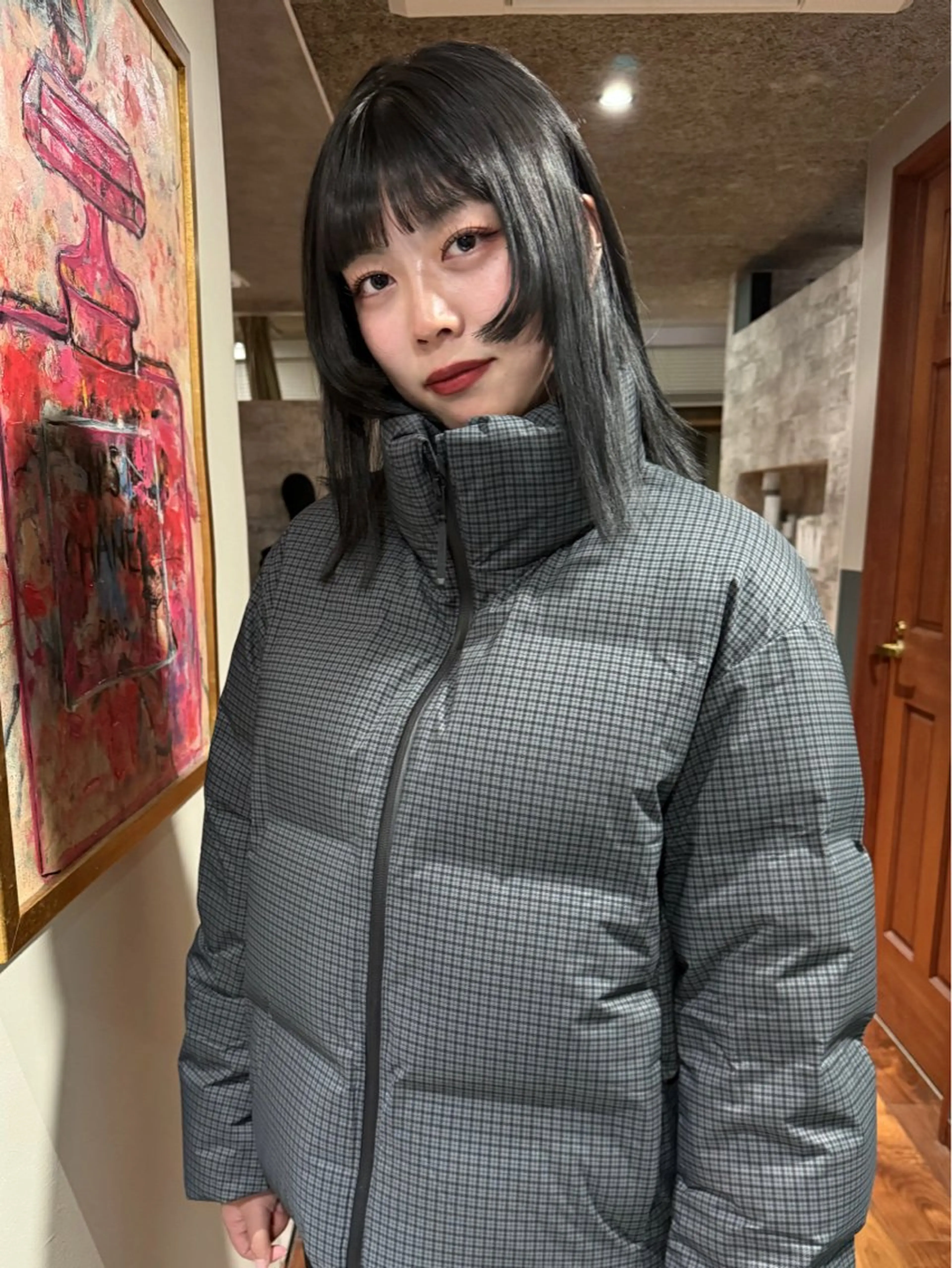 セミロング カラー 似合わせカット カット ヘアカラー トリートメント mai / linoah˚✧のヘアスタイル