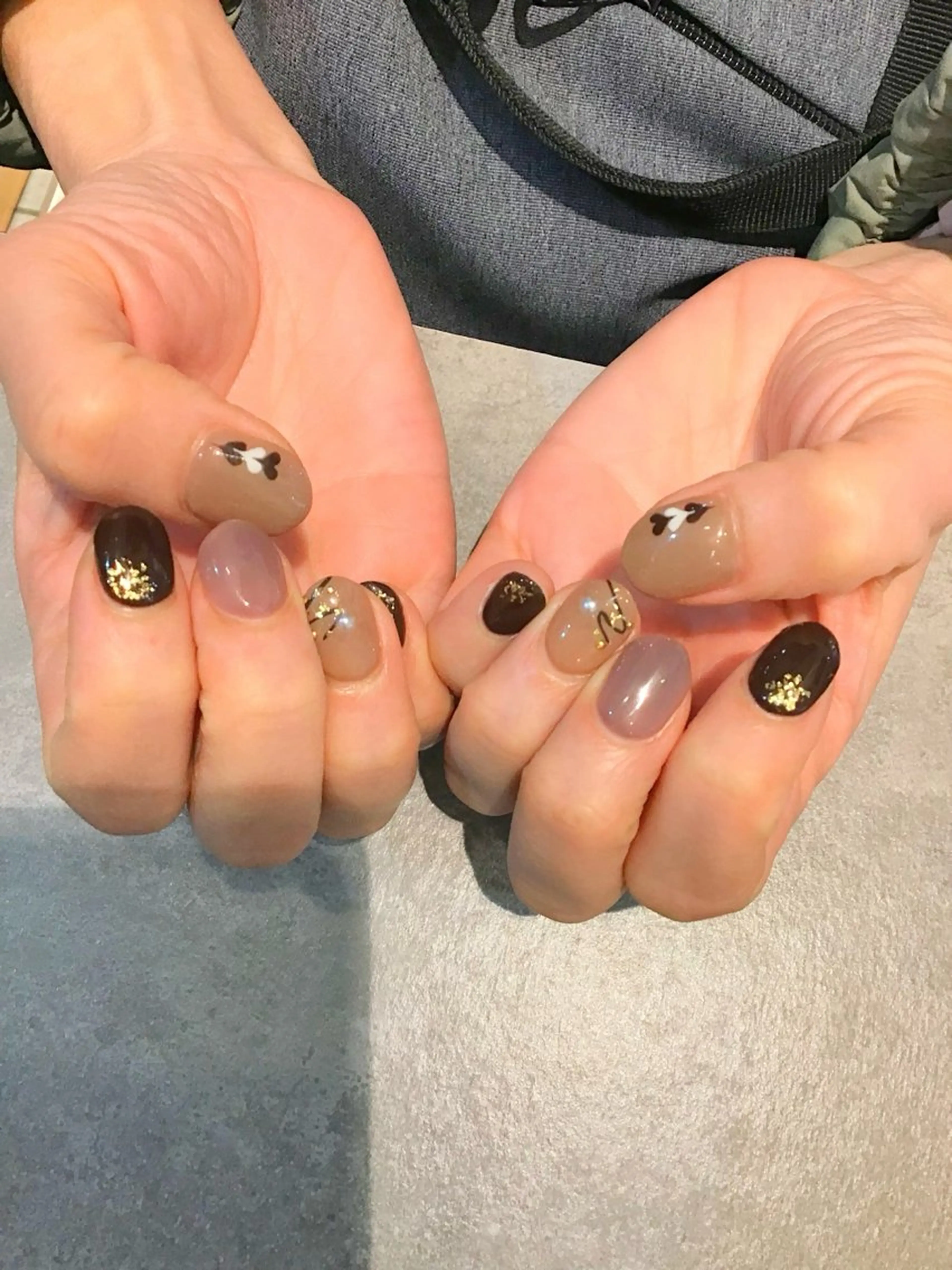 ネイル アートネイル シンプルネイル Nest 岩崎のネイルデザイン