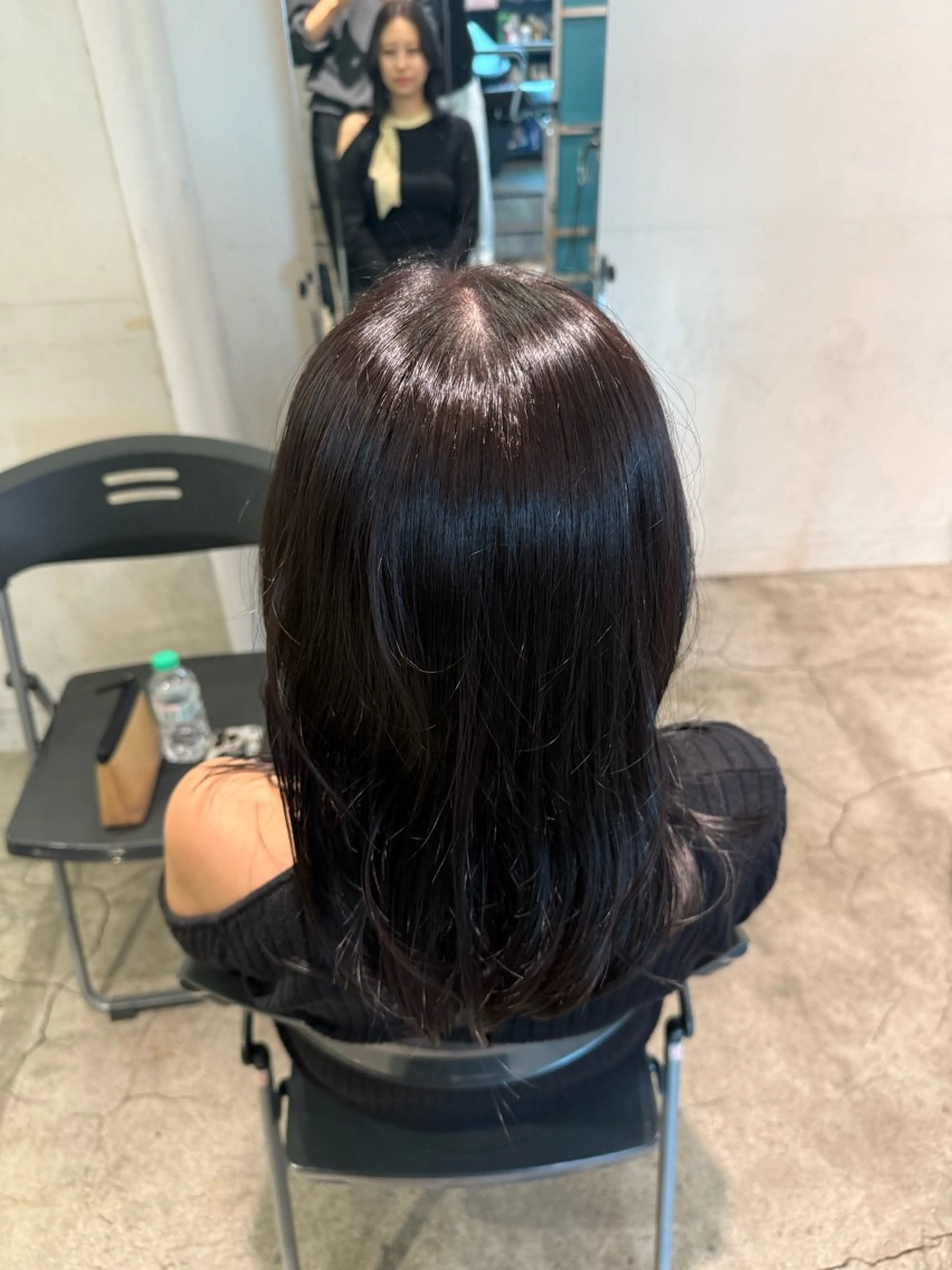 セミロング ヘアカラー トリートメント 松野 和志のヘアスタイル