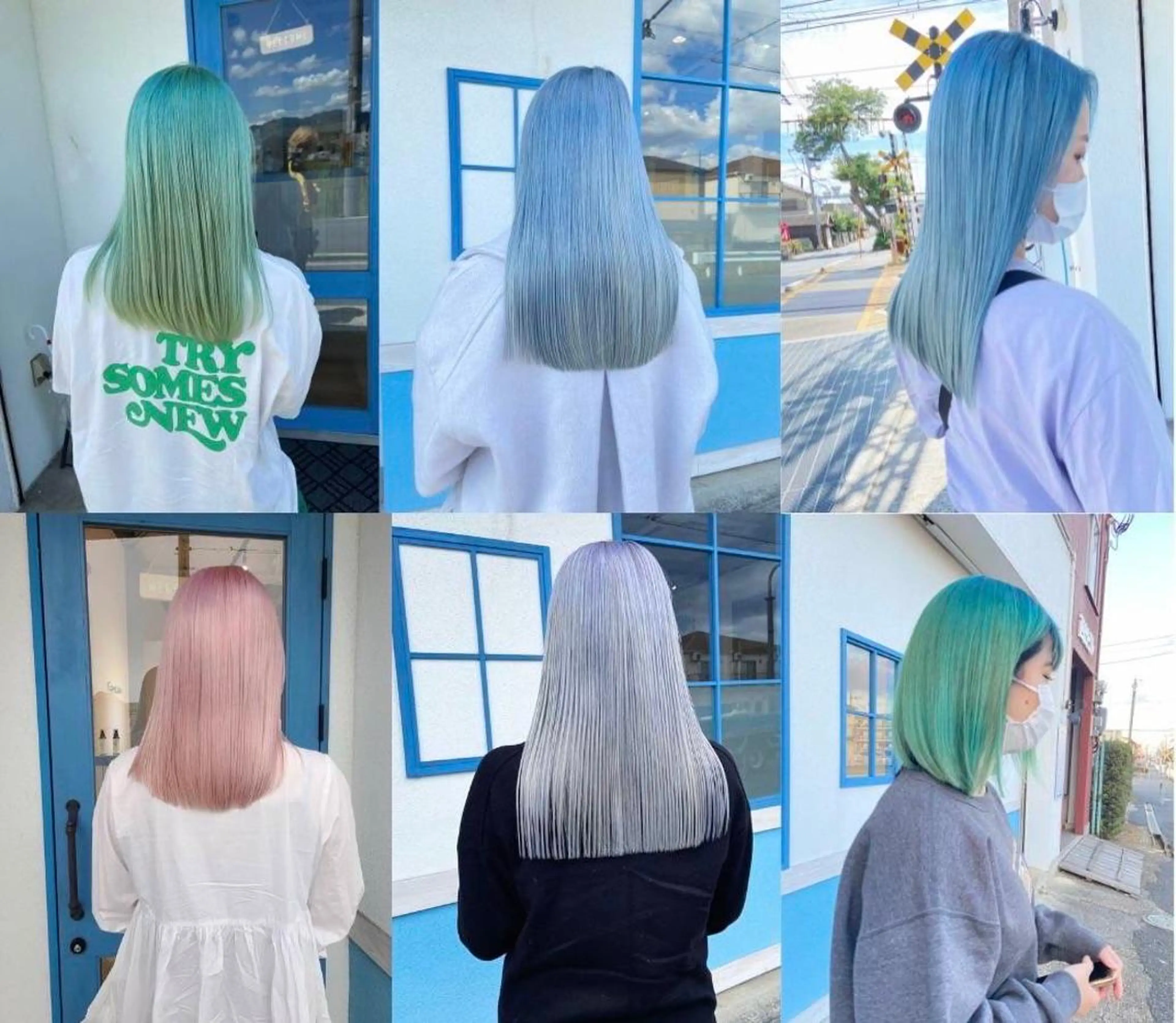 ロング カラー 辻川 真央のヘアスタイル