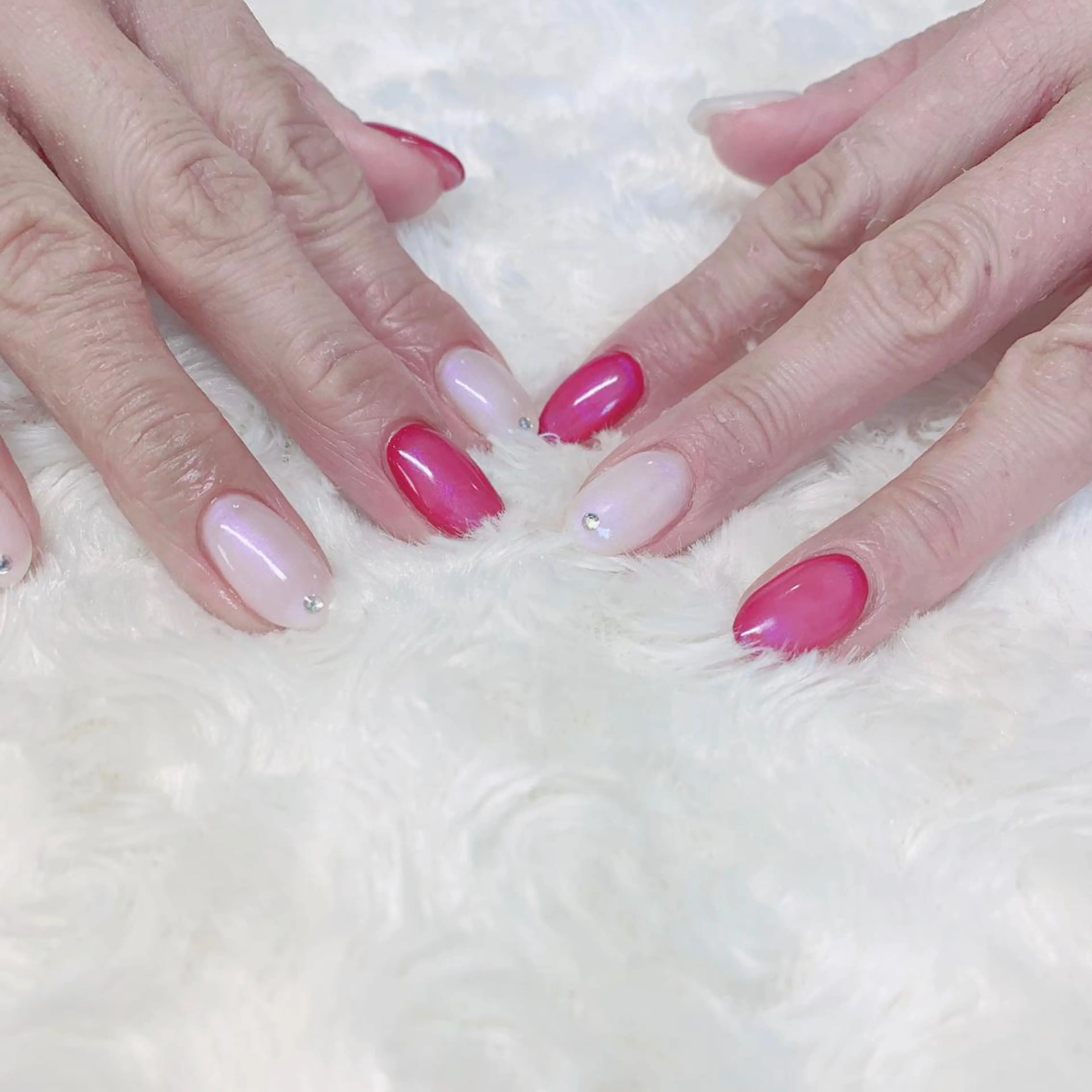 カラー ネイル ハンドネイル Cozy_ ilumのネイルデザイン