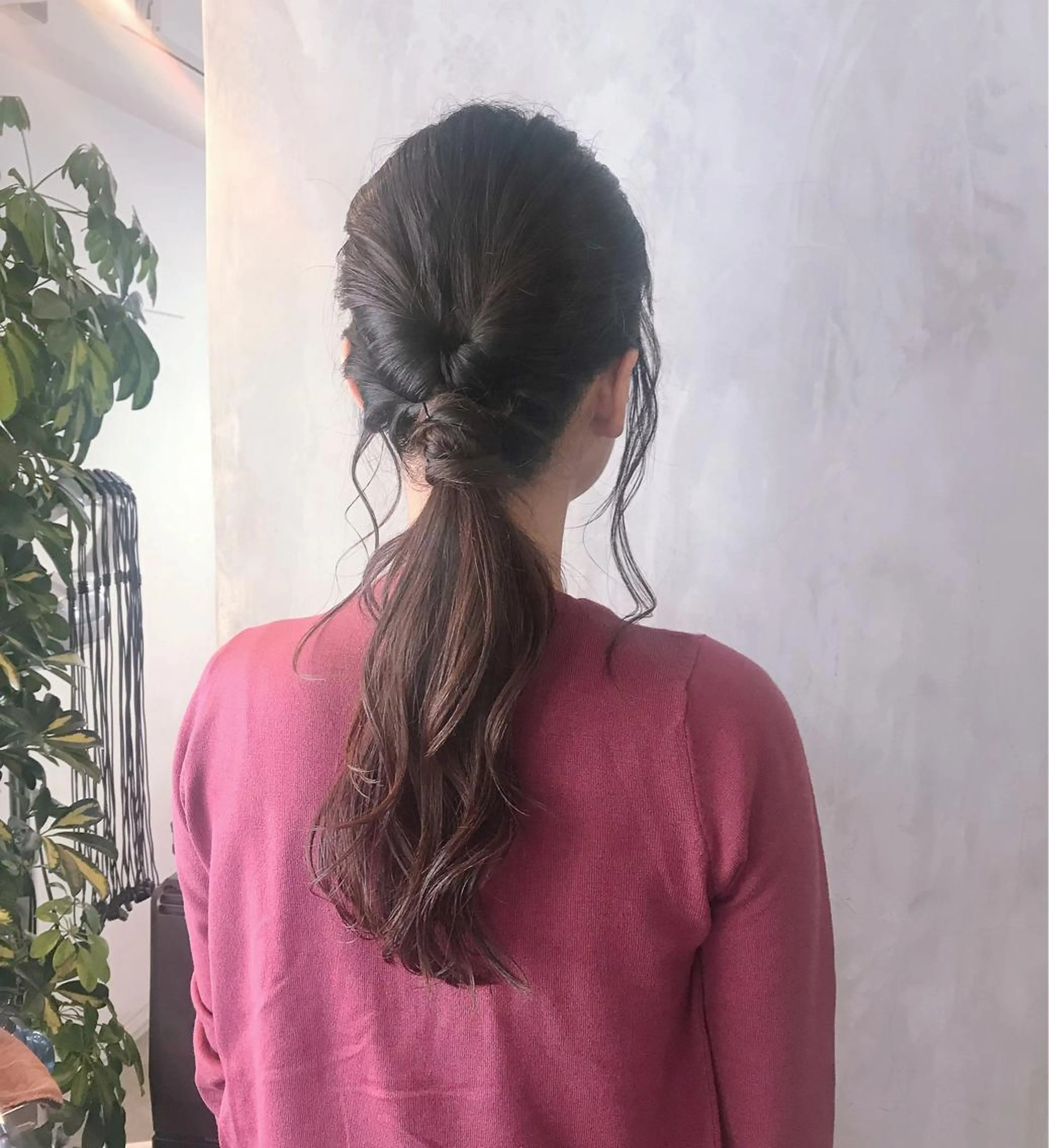 セミロング カラー ヘアアレンジ stylist/蛯谷 珠里のヘアスタイル