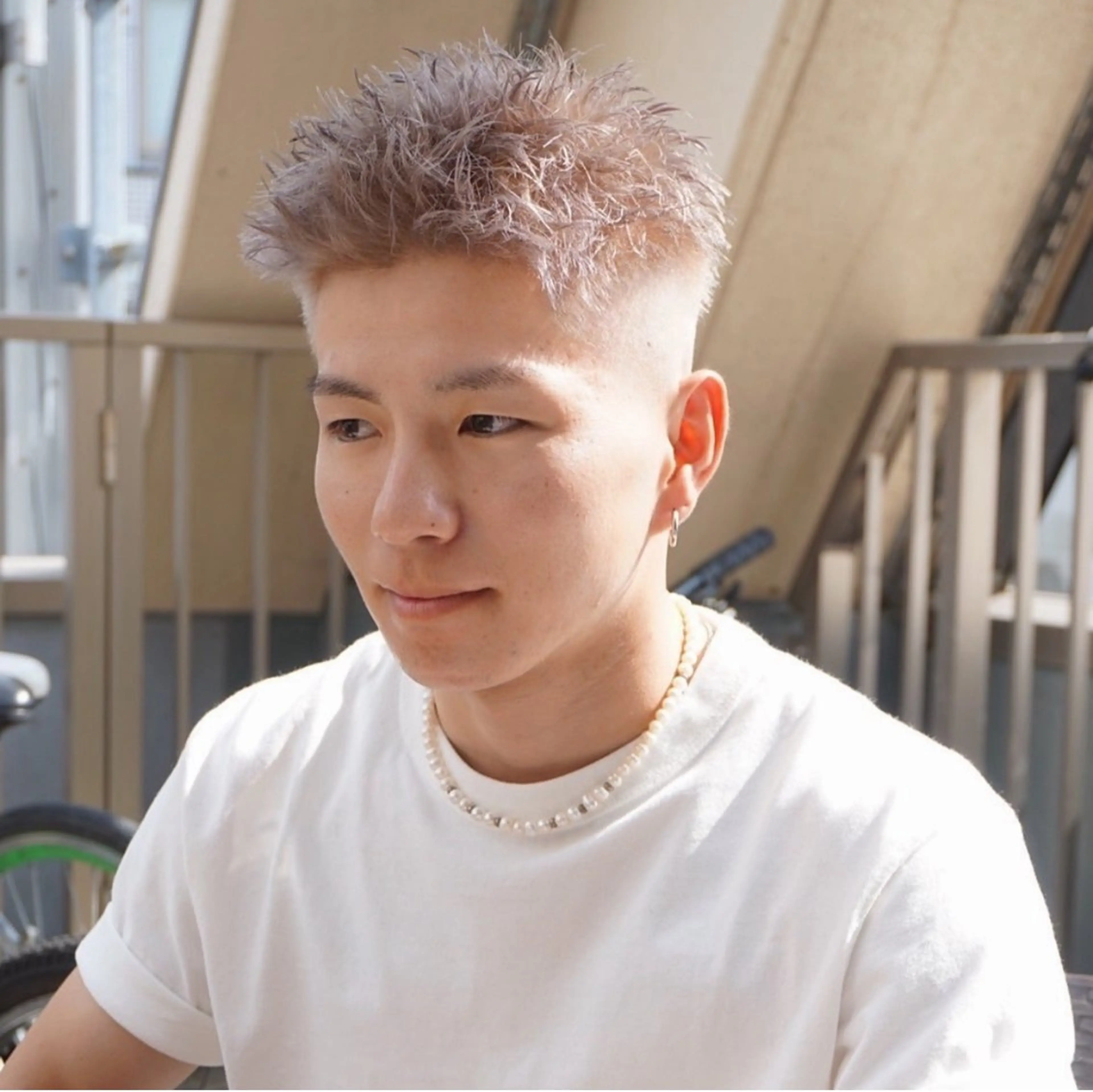 ショート カラー メンズ DIECE  SHIBUYA所属・小野寺 彗人のヘアスタイル