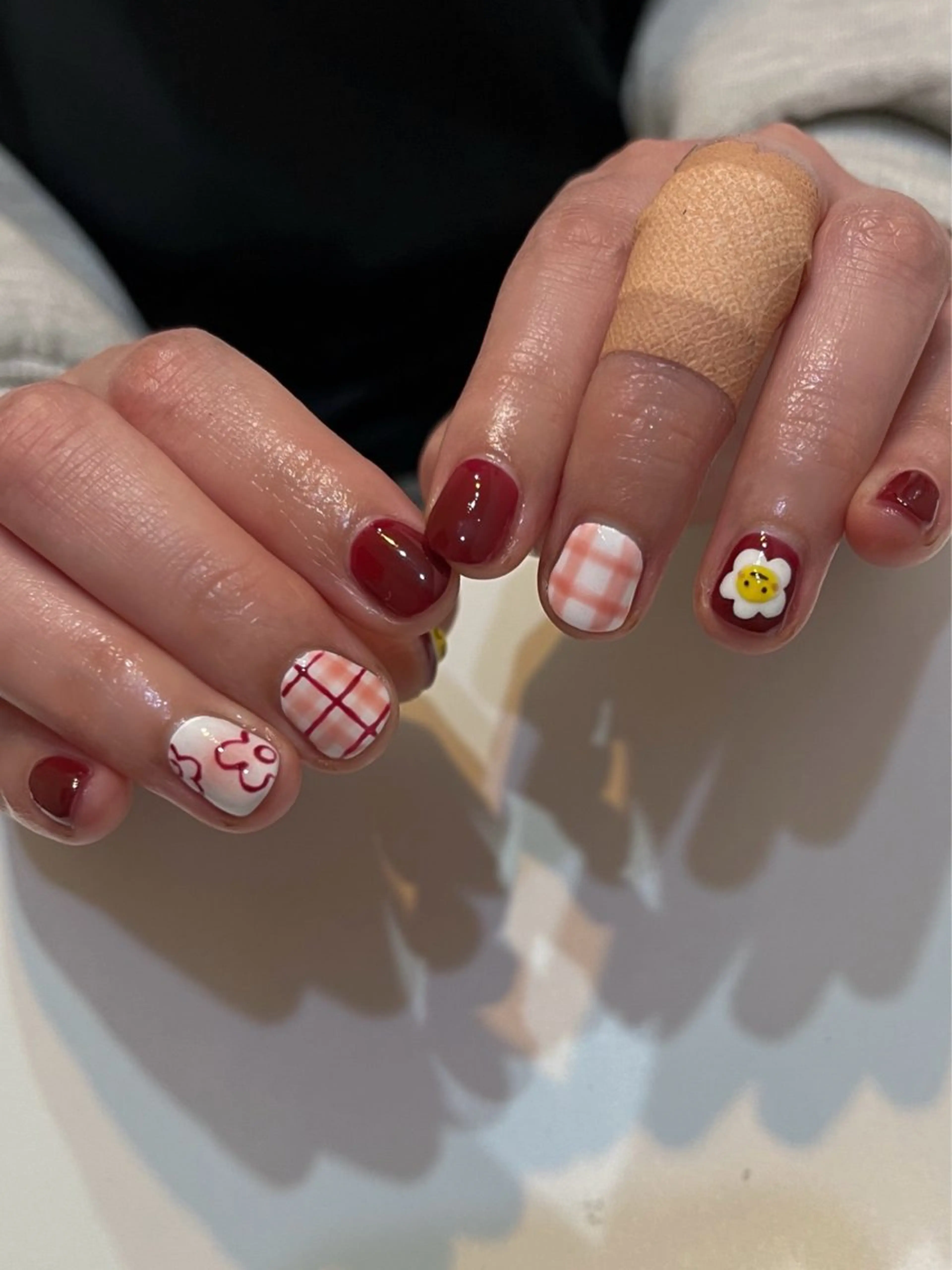 ネイル ピンク 春ネイル ハンドネイル Second   MW所属・SecondMW _nail 　川連のネイルデザイン