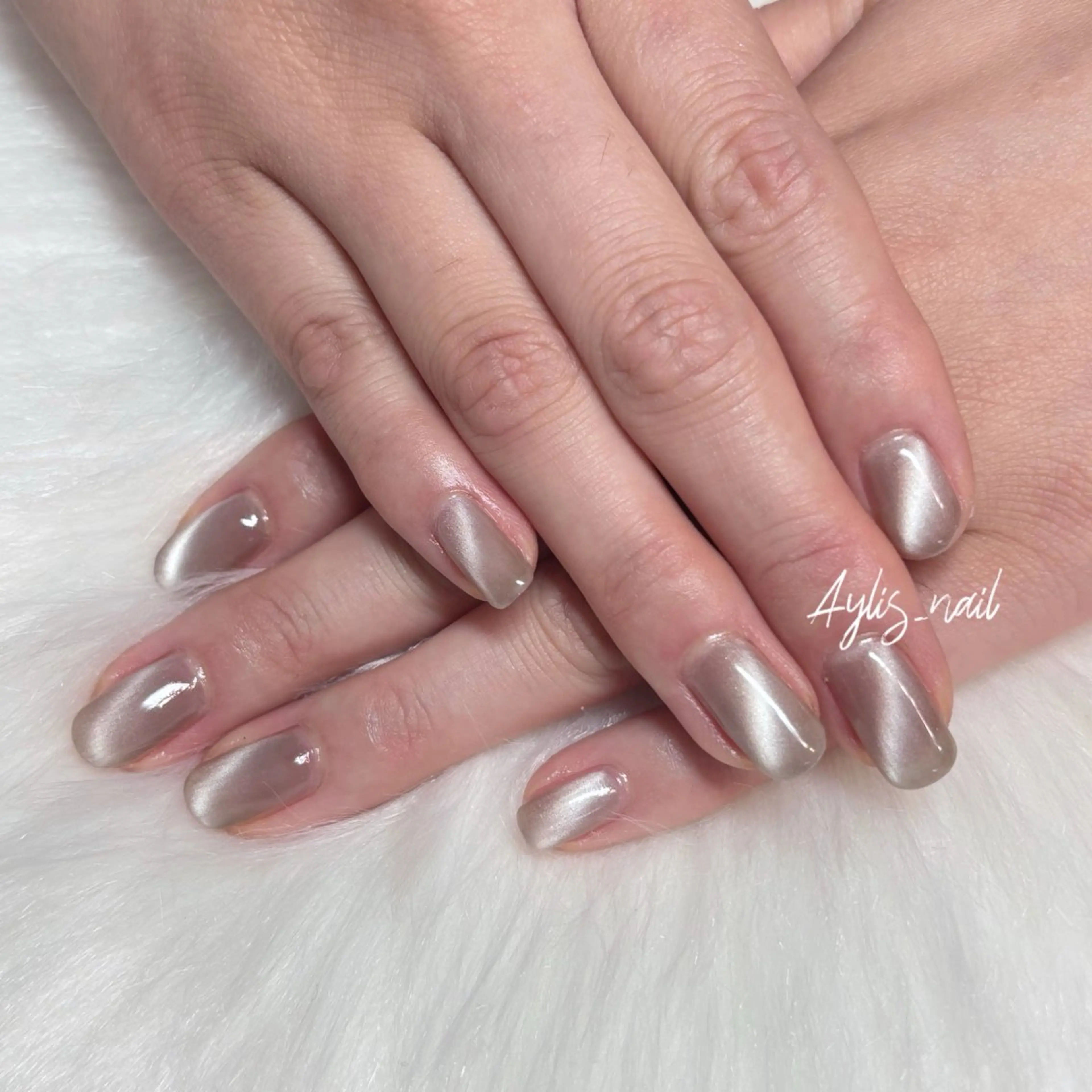 ネイル マグネットネイル ハンドネイル Aylis_nail 宇土・宇城のネイルデザイン