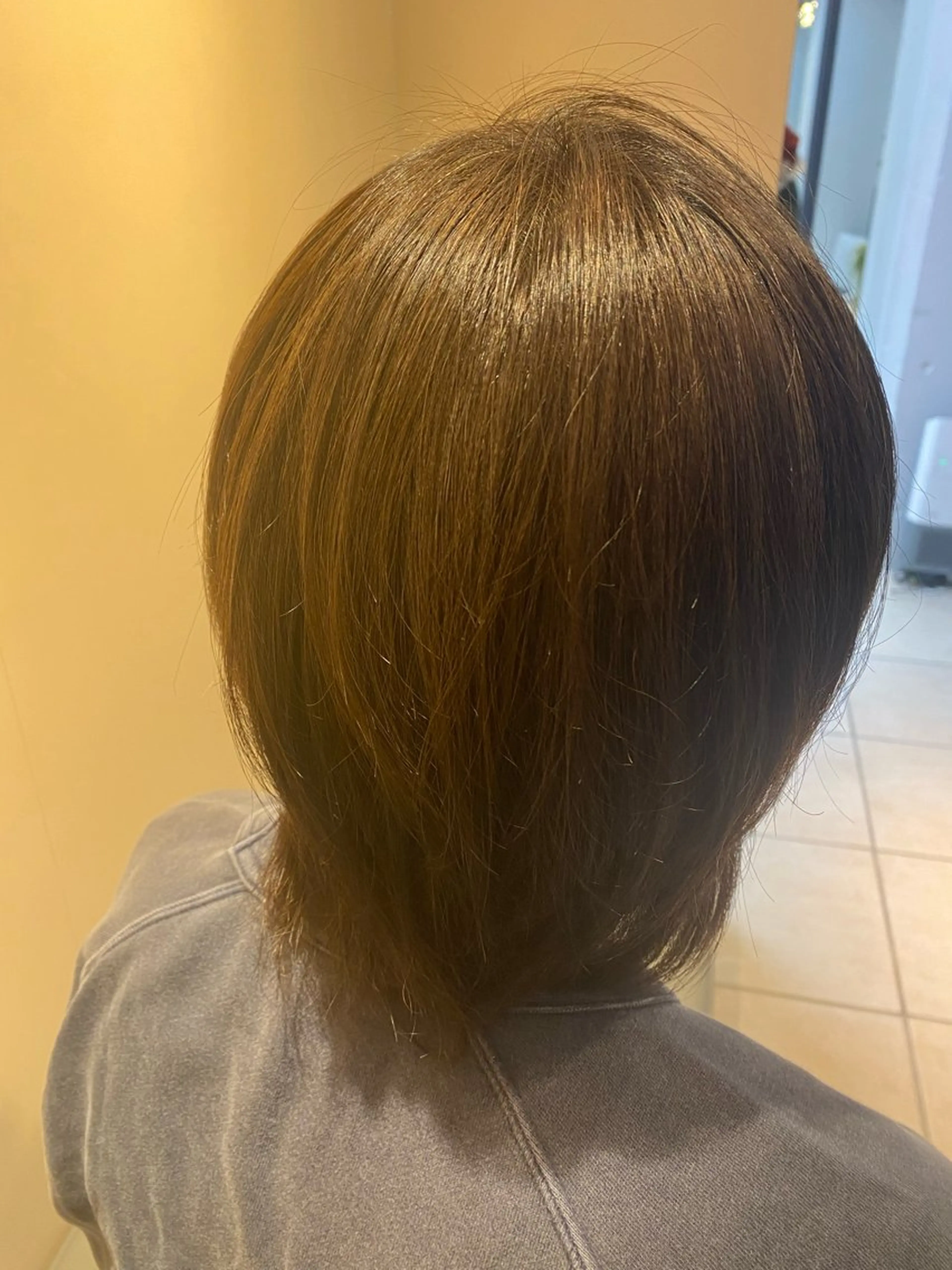 ショート カラー シルバー PREVIA銀座渡辺 真矢のヘアスタイル