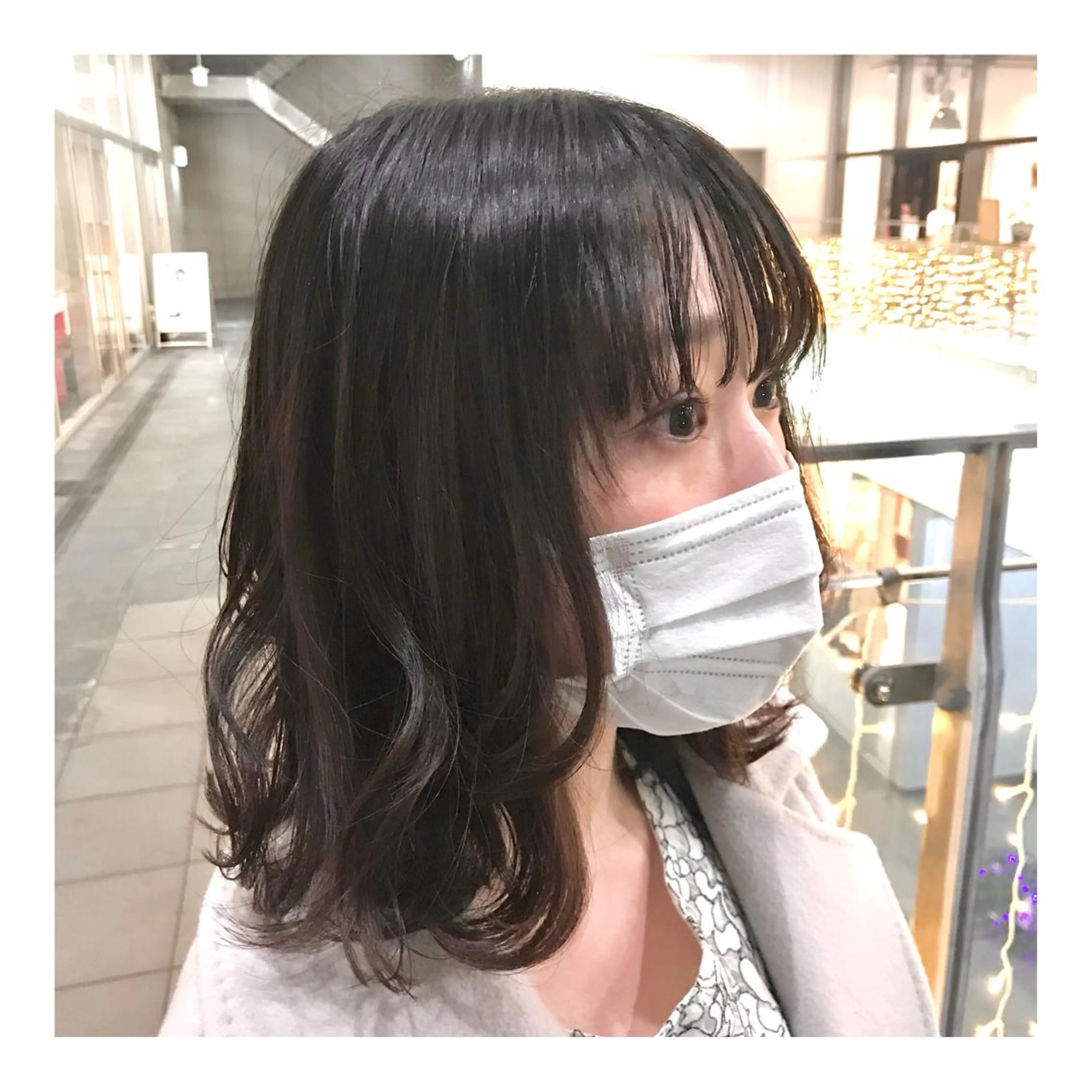ミディアム 栄　mighty by H所属・不破一輝/栄/矢場町 ボブ/レイヤー/艶髪のヘアスタイル
