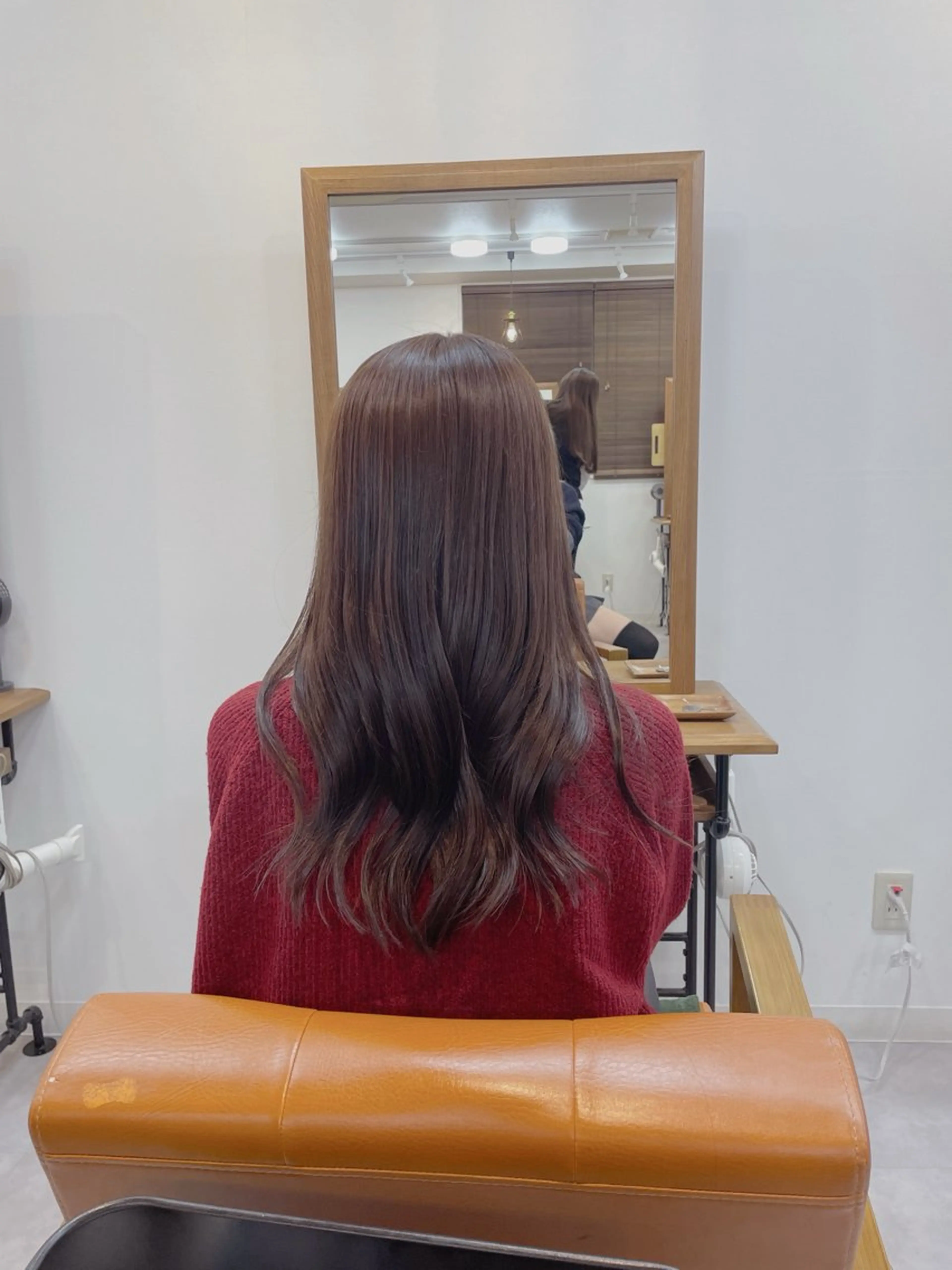 ロング カット ヘアカラー モデル募集中lore 中村かれんのヘアスタイル