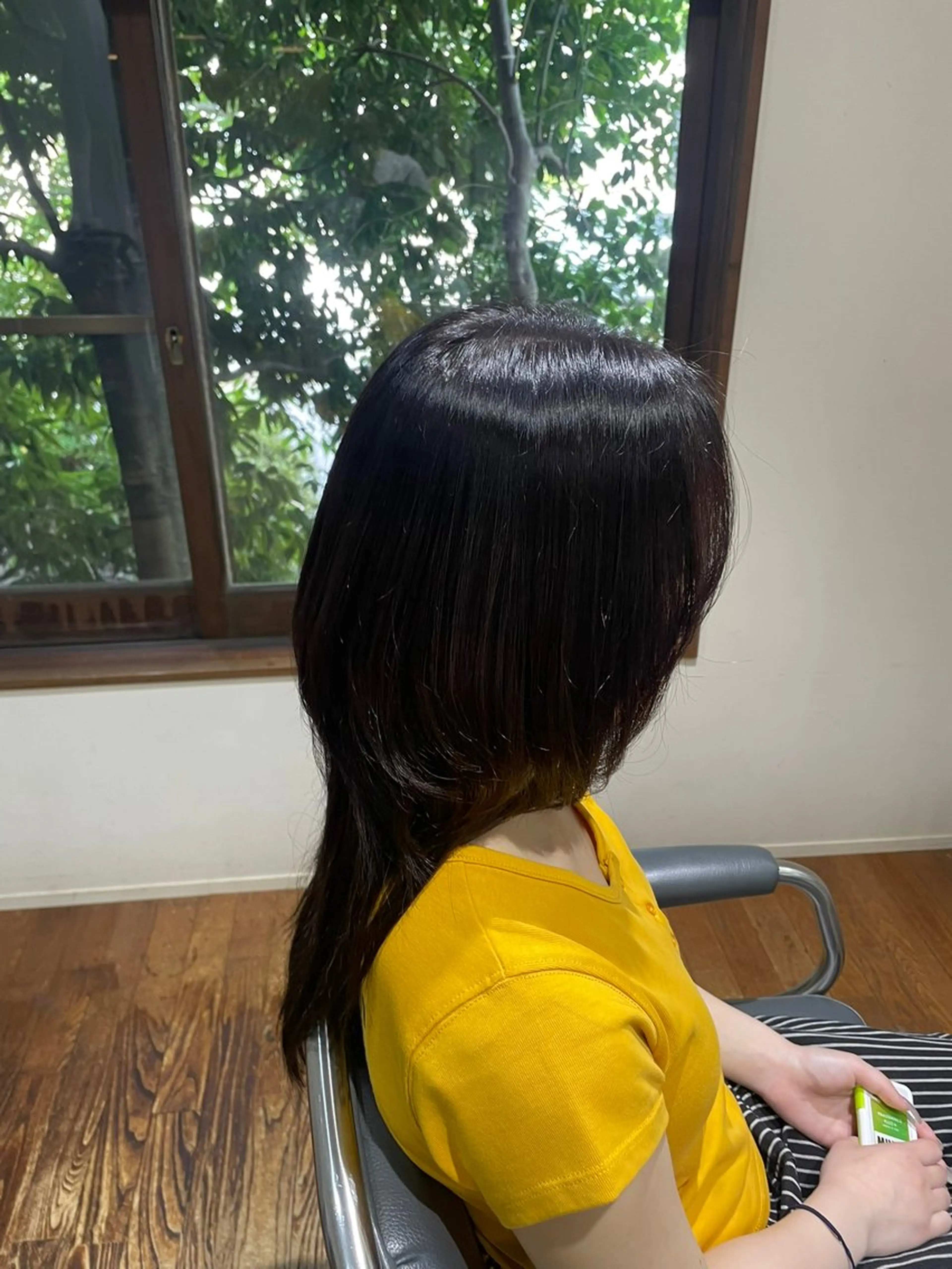 ロング カラー ラベンダーカラー nicott所属・高橋 七海のヘアスタイル