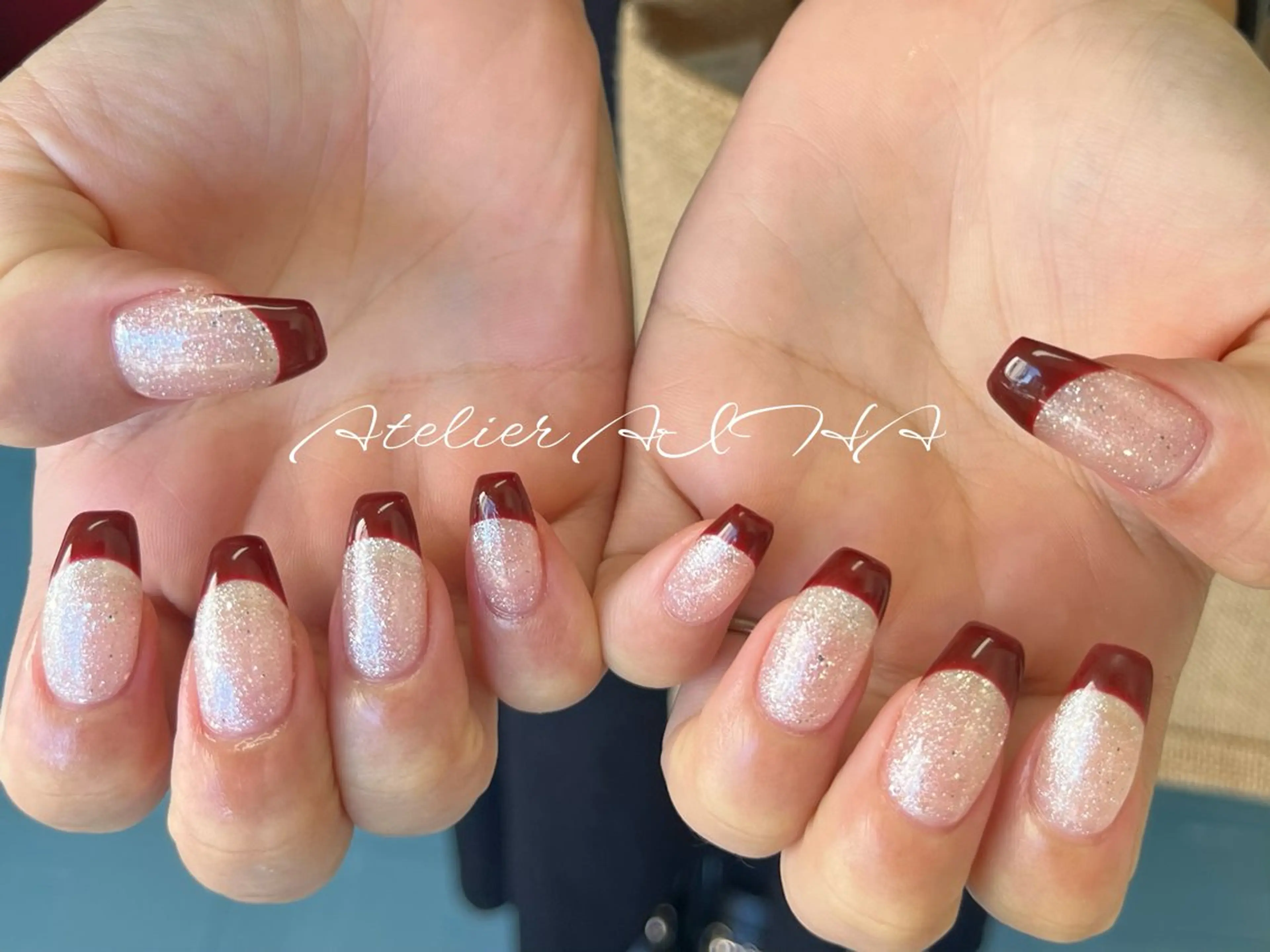 ミディアム ハンドネイル アトリエAIHA所属・アトリエAIHA★ フィルイン推奨サロンのネイルデザイン