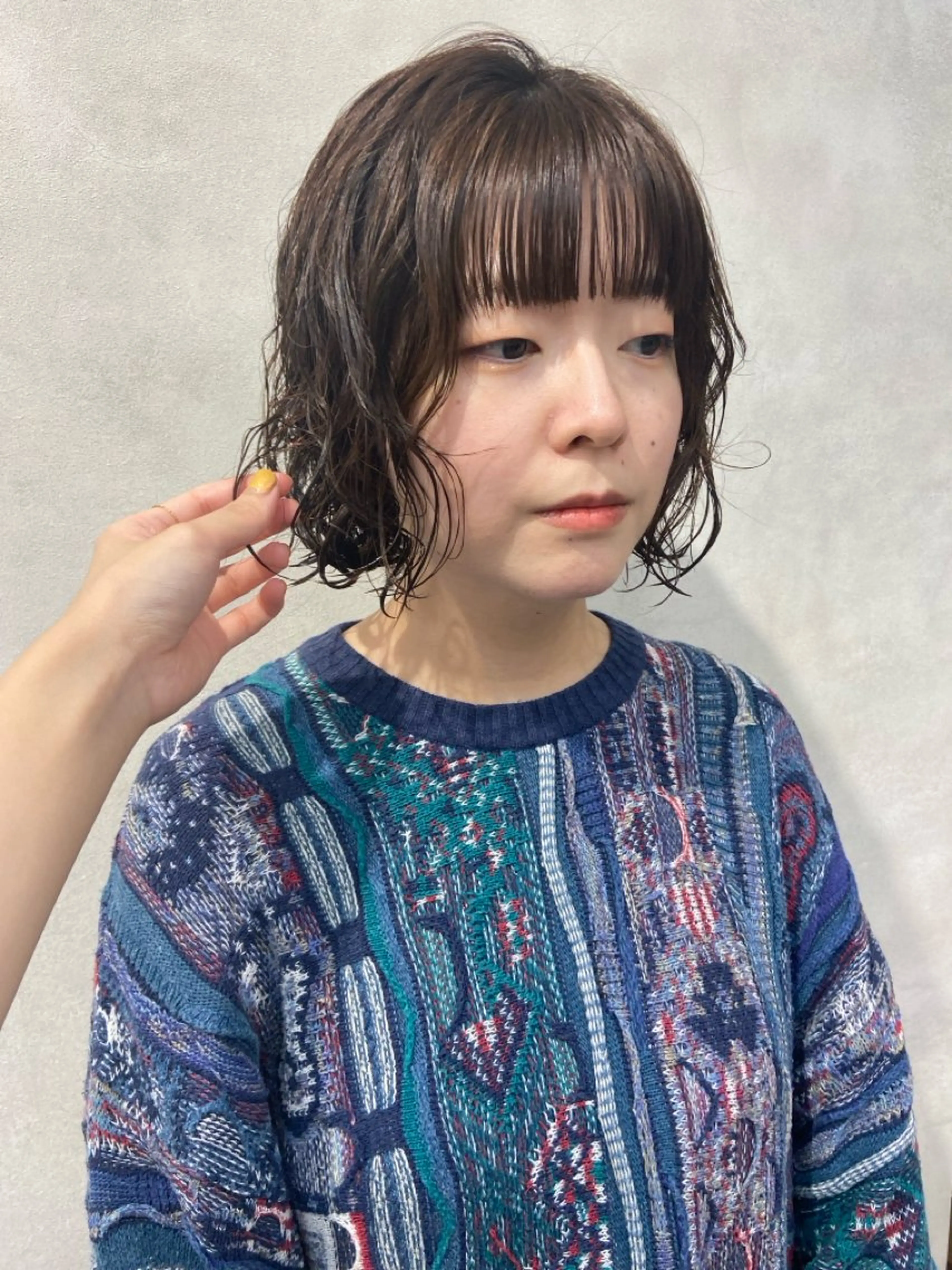 ショート パーマ ボブ ondo by Saku所属・🍎玉寄 里帆 （タマヨセ リホ）のヘアスタイル