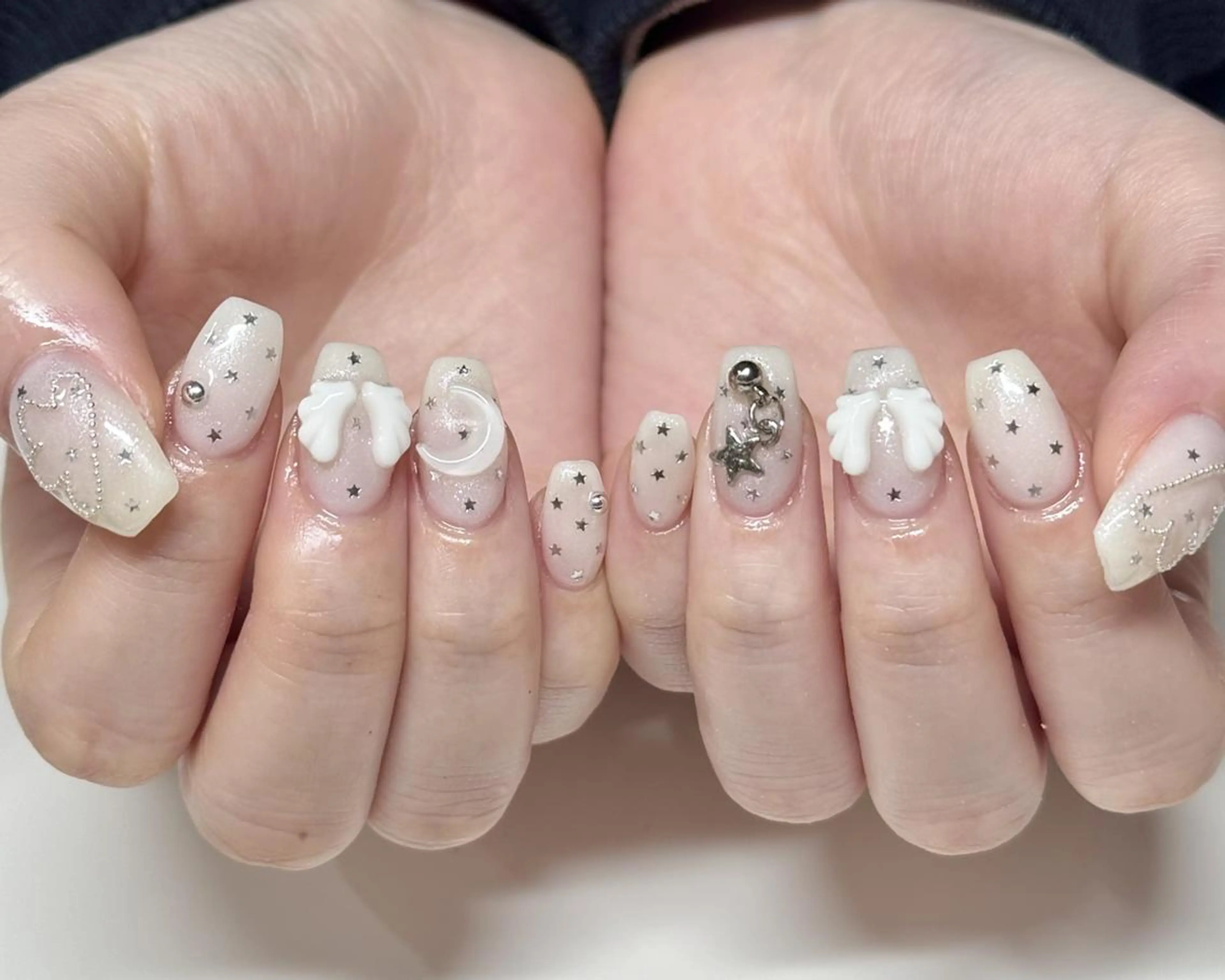 ネイル ハンドネイル 🎀 UU_nailのネイルデザイン
